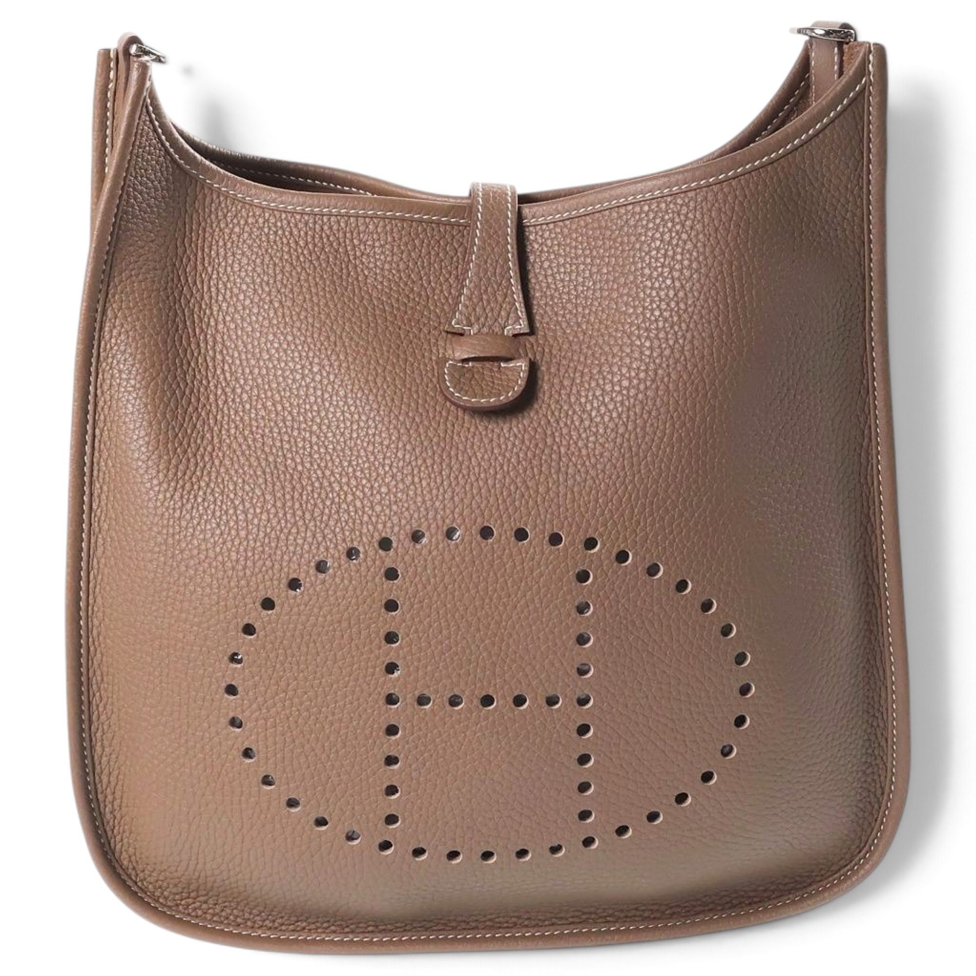 Evelyne leather handbag