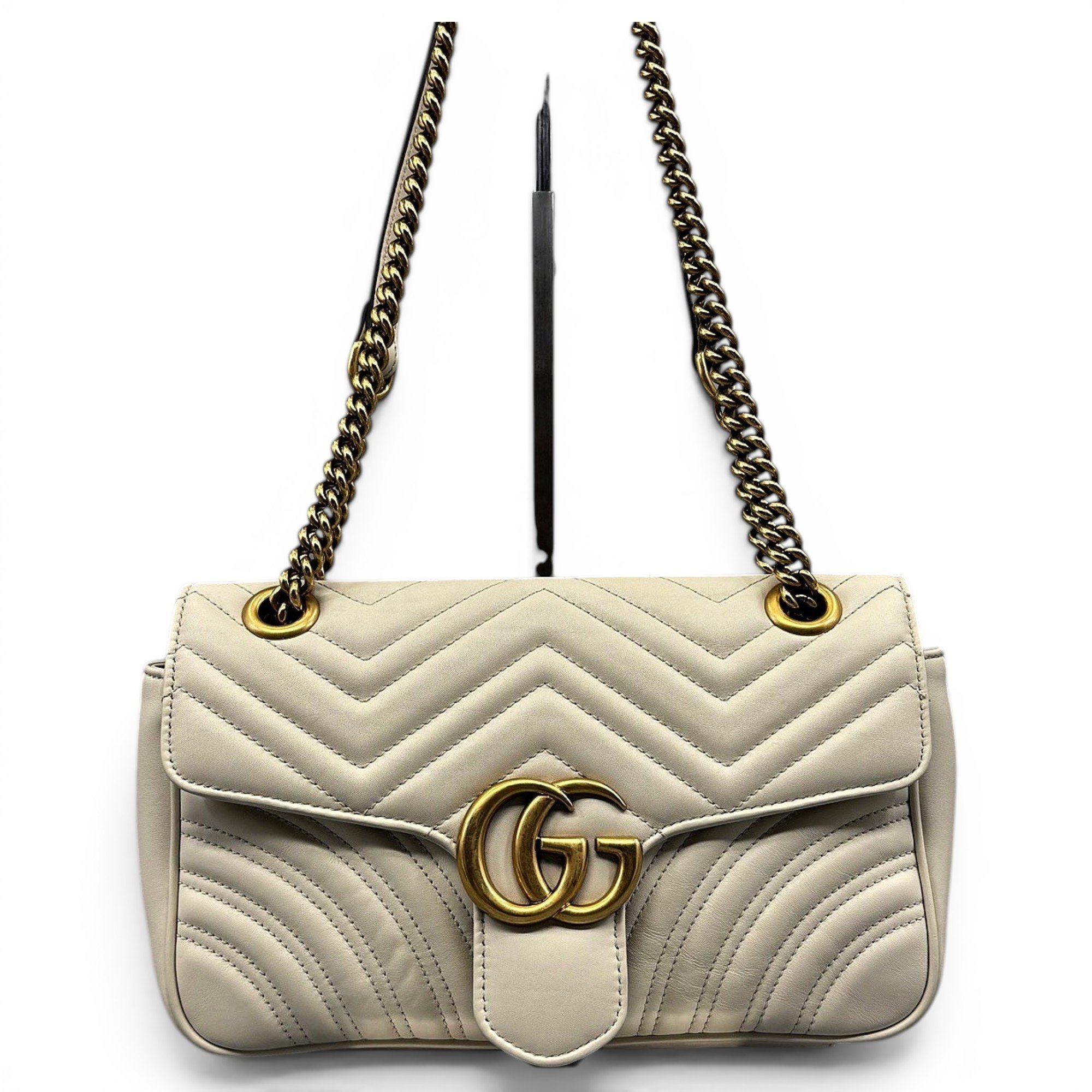 GG Marmont Flap leather handbag