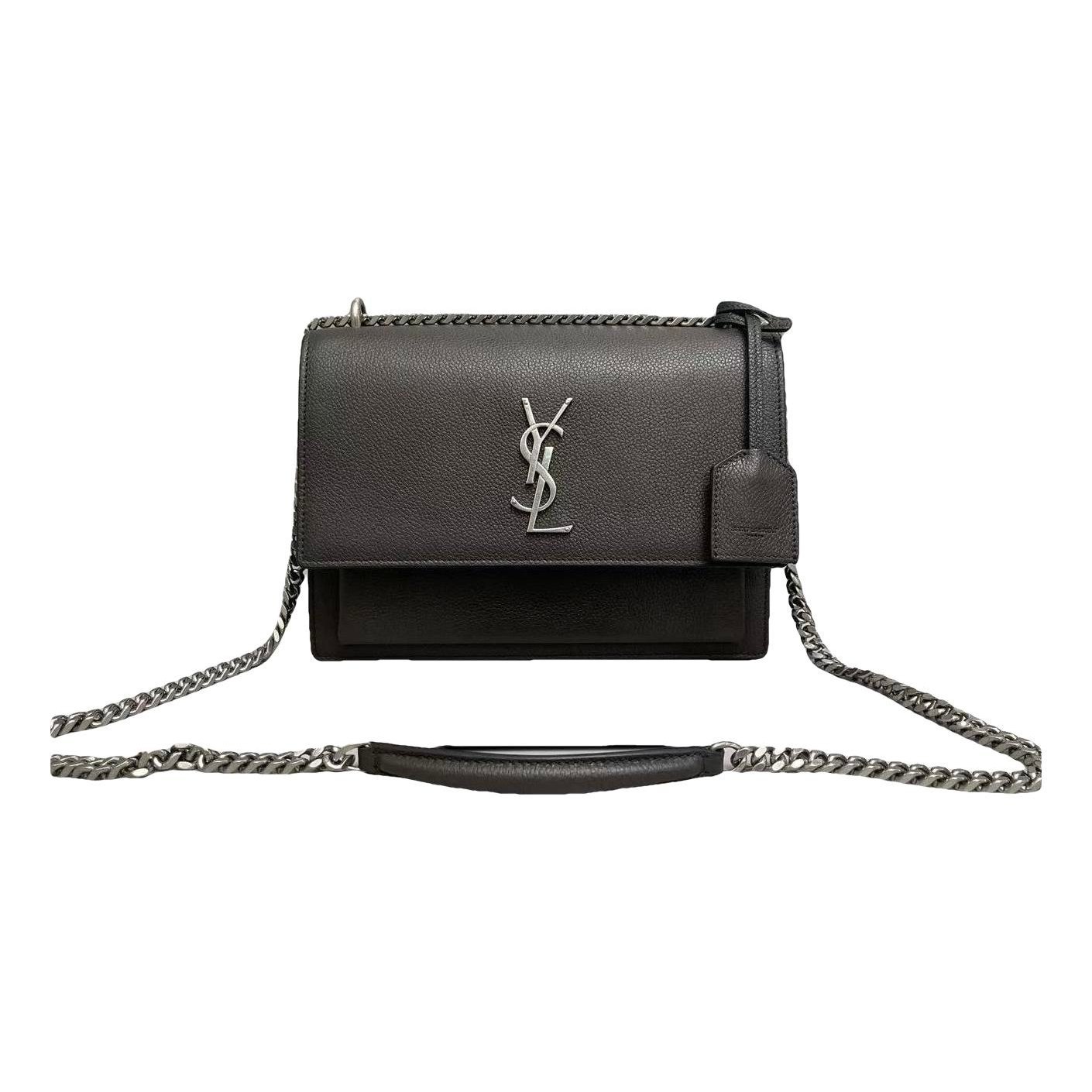 Sunset leather handbag