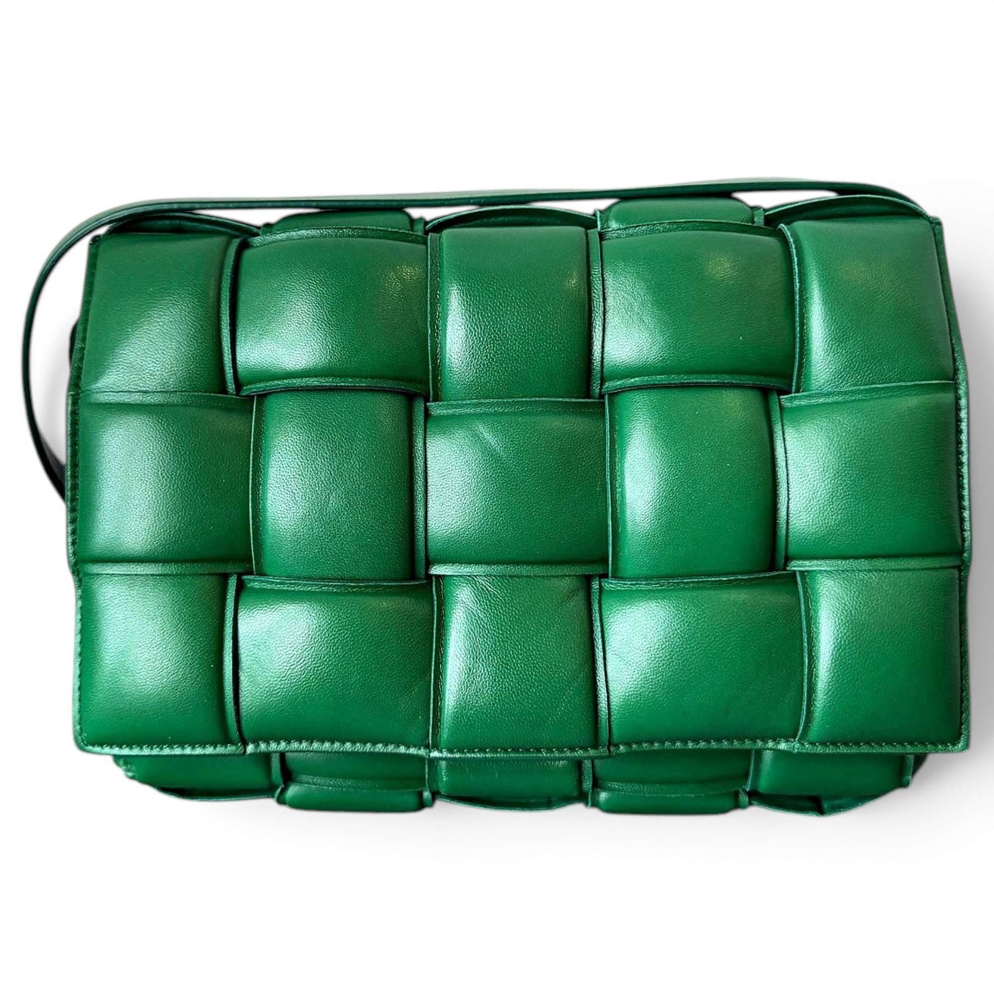 Cassette Padded leather handbag