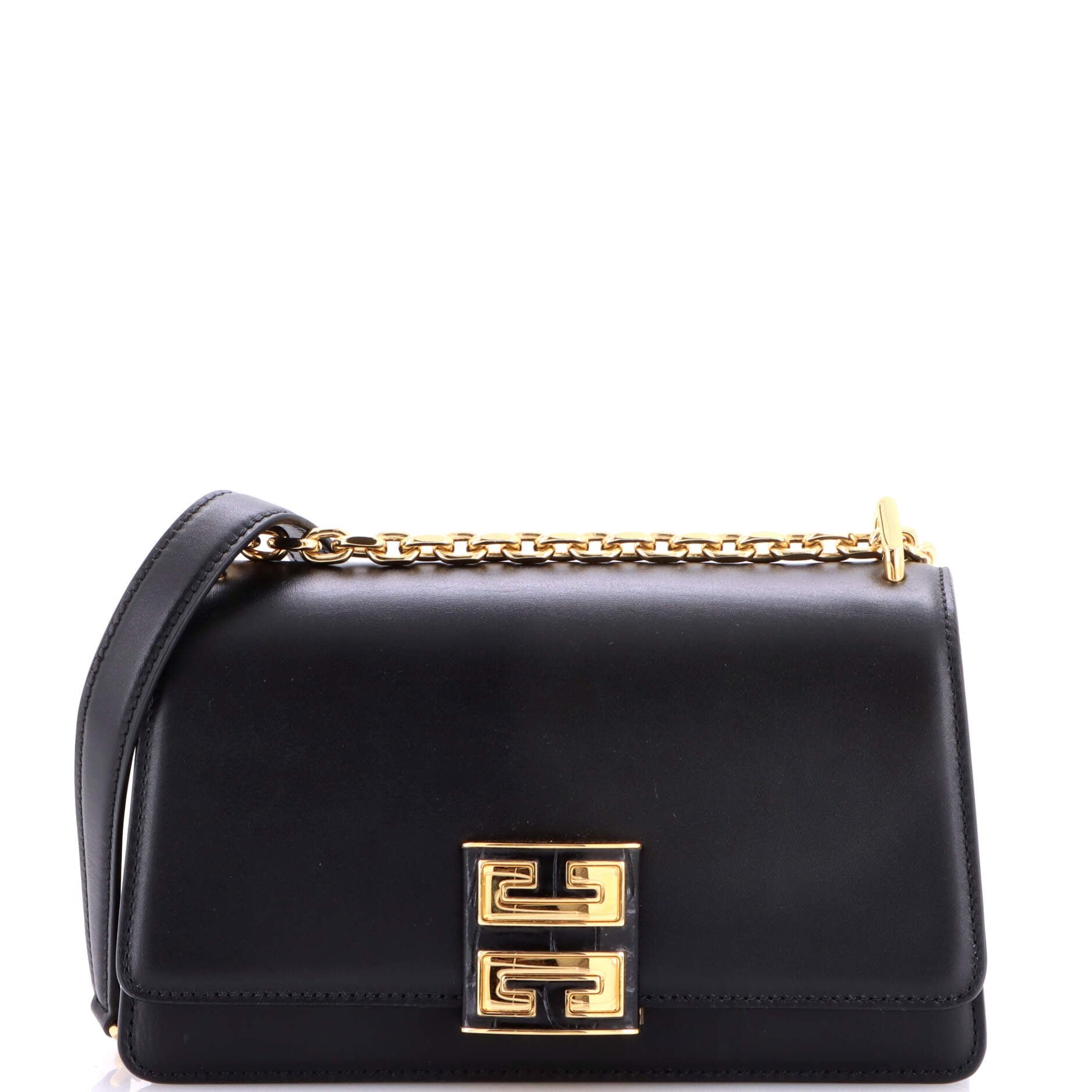 Givenchy 4G Cube Chain Top Handle Bag Leather Small