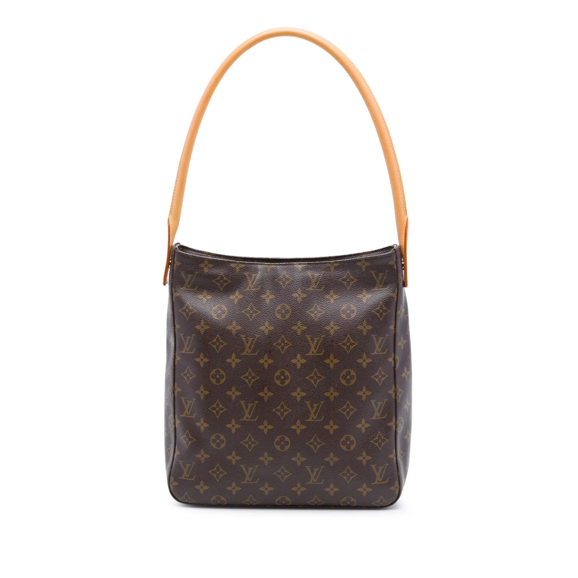 Looping cloth handbag