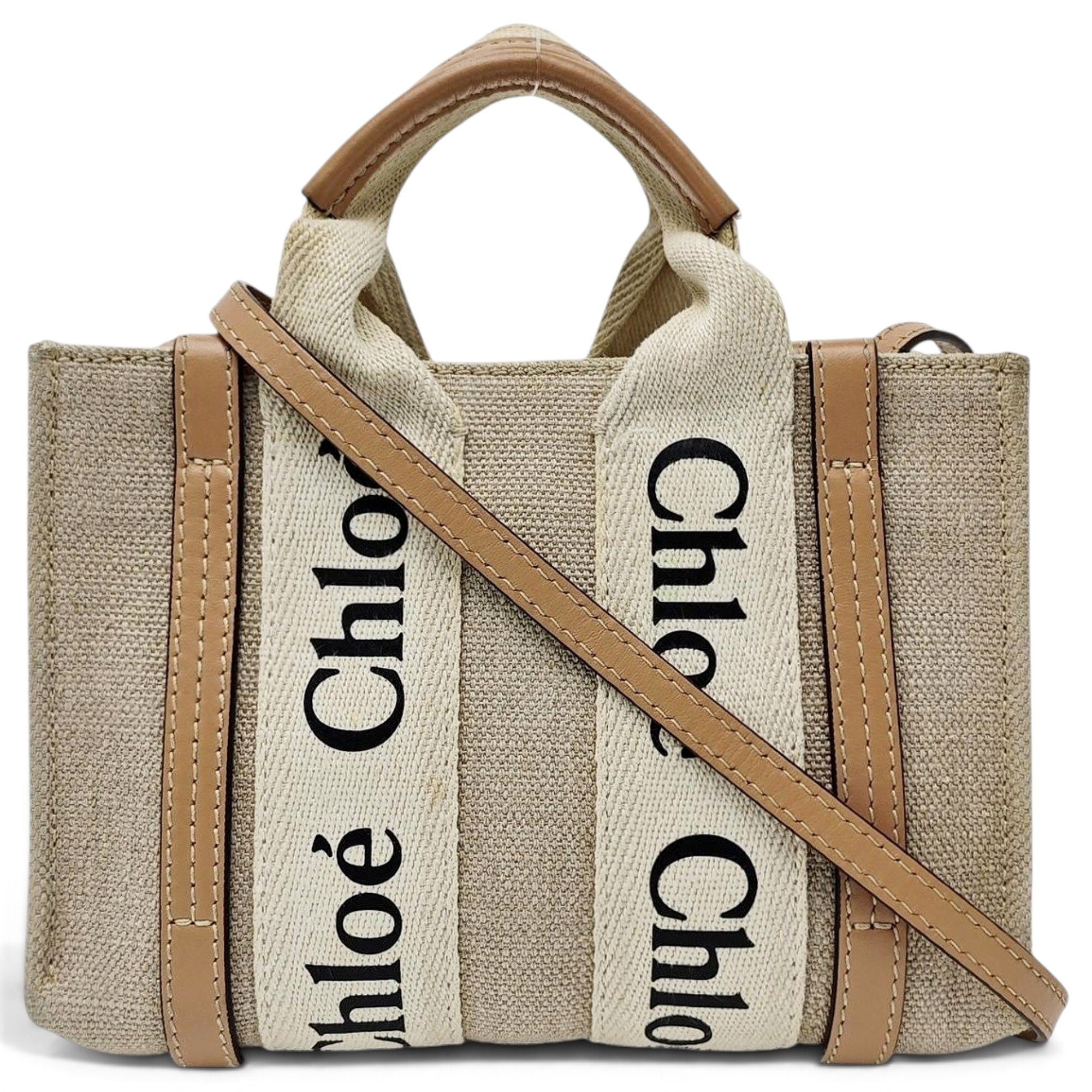 Woody cloth handbag