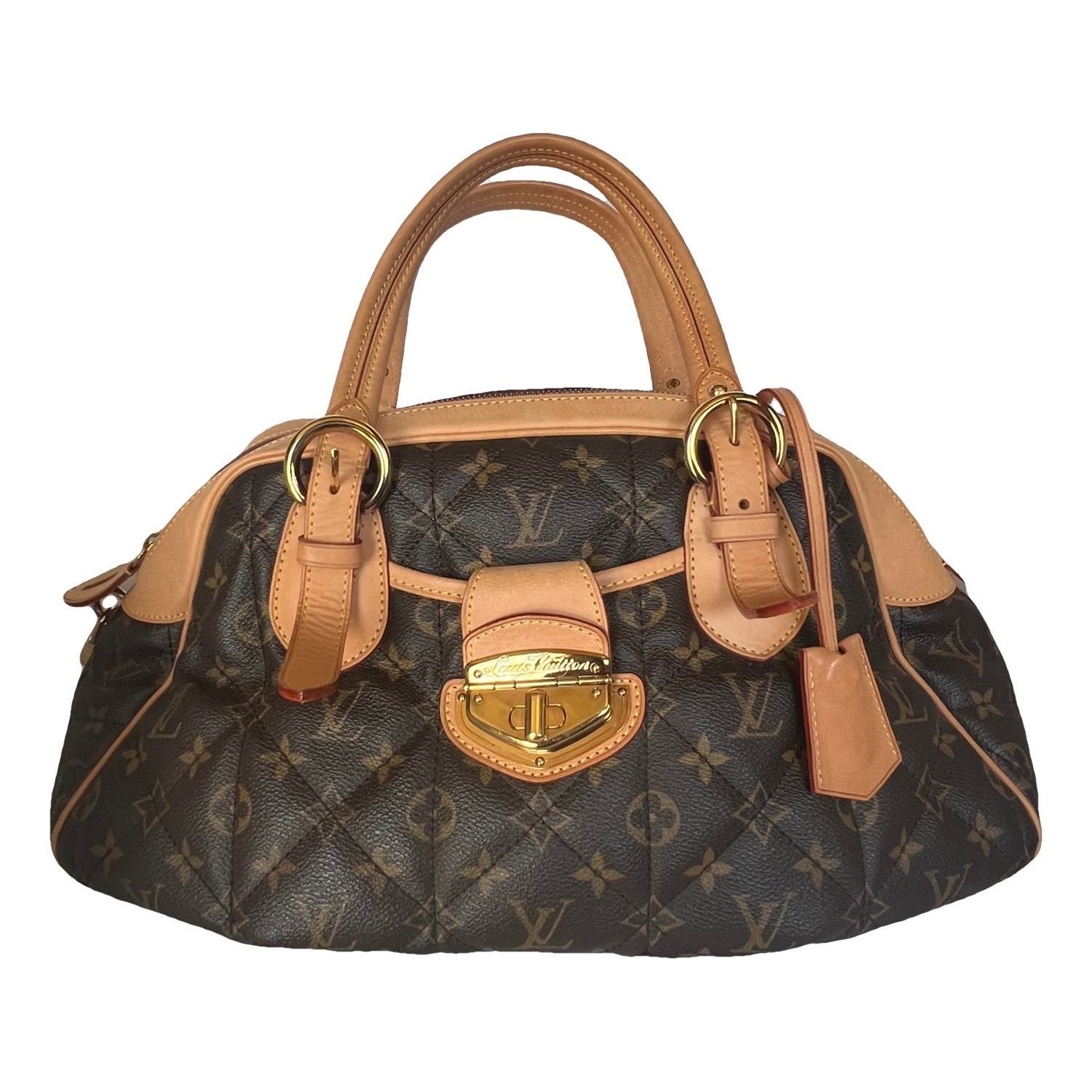 Patent leather handbag
