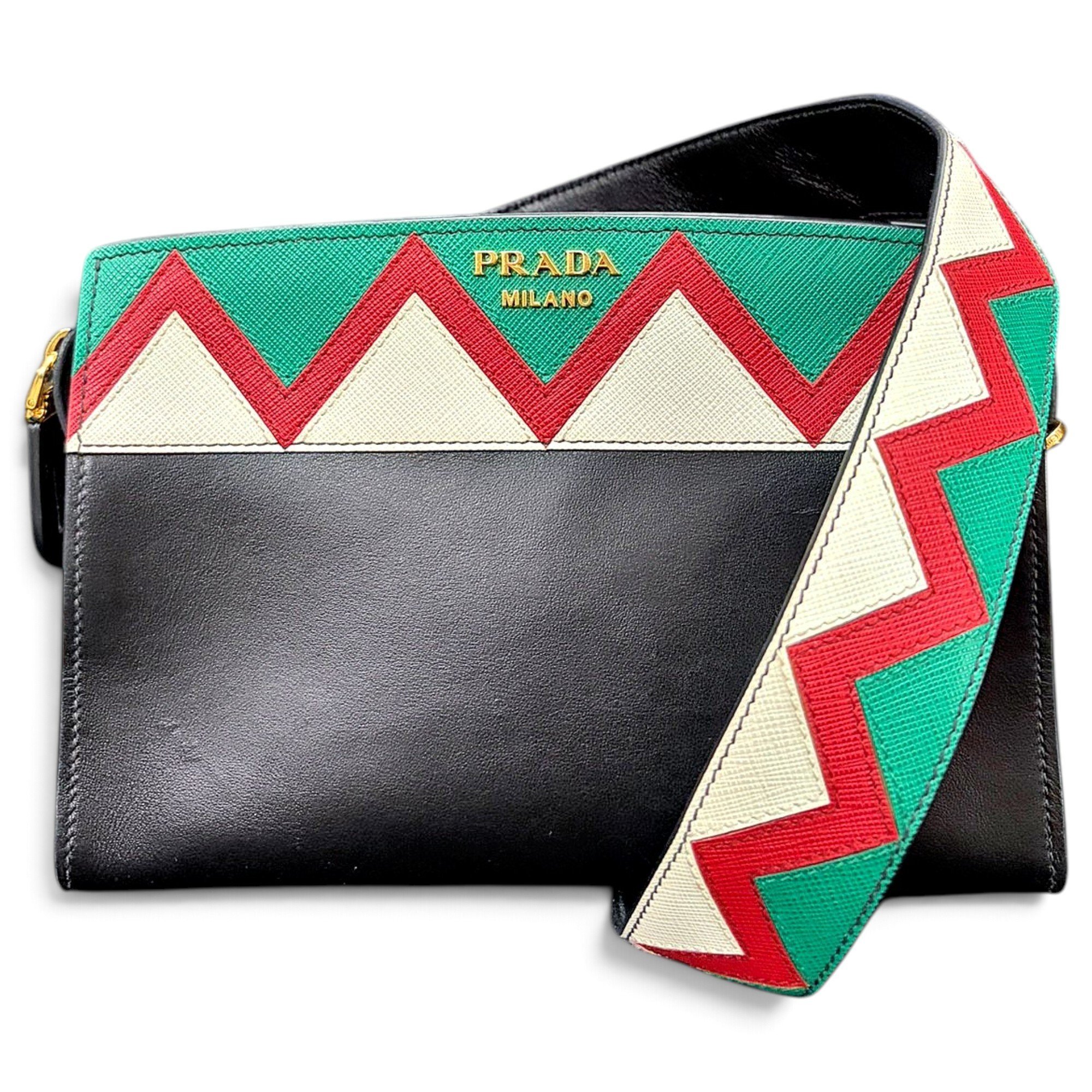 Leather crossbody bag