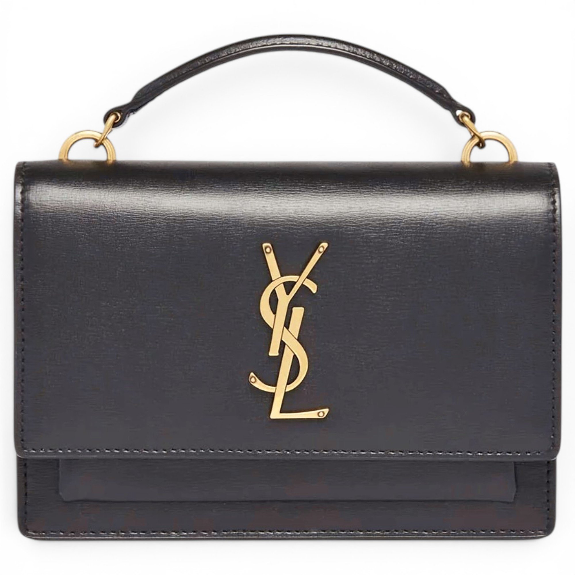 Sunset leather crossbody bag