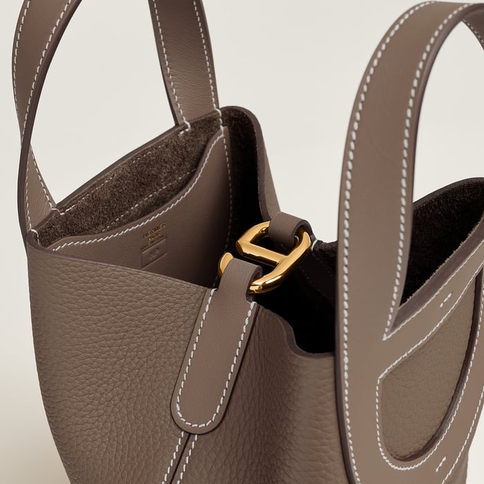 Étoupe Hermès In-the-loop 18 Bag