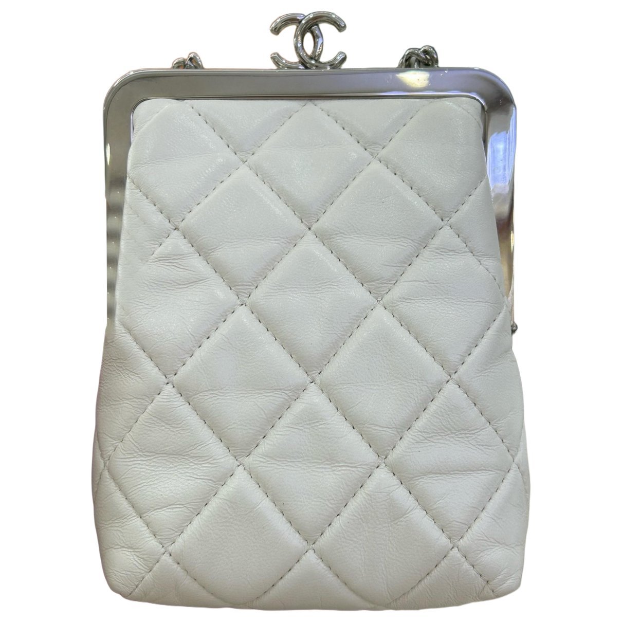 Trendy CC Vanity leather handbag