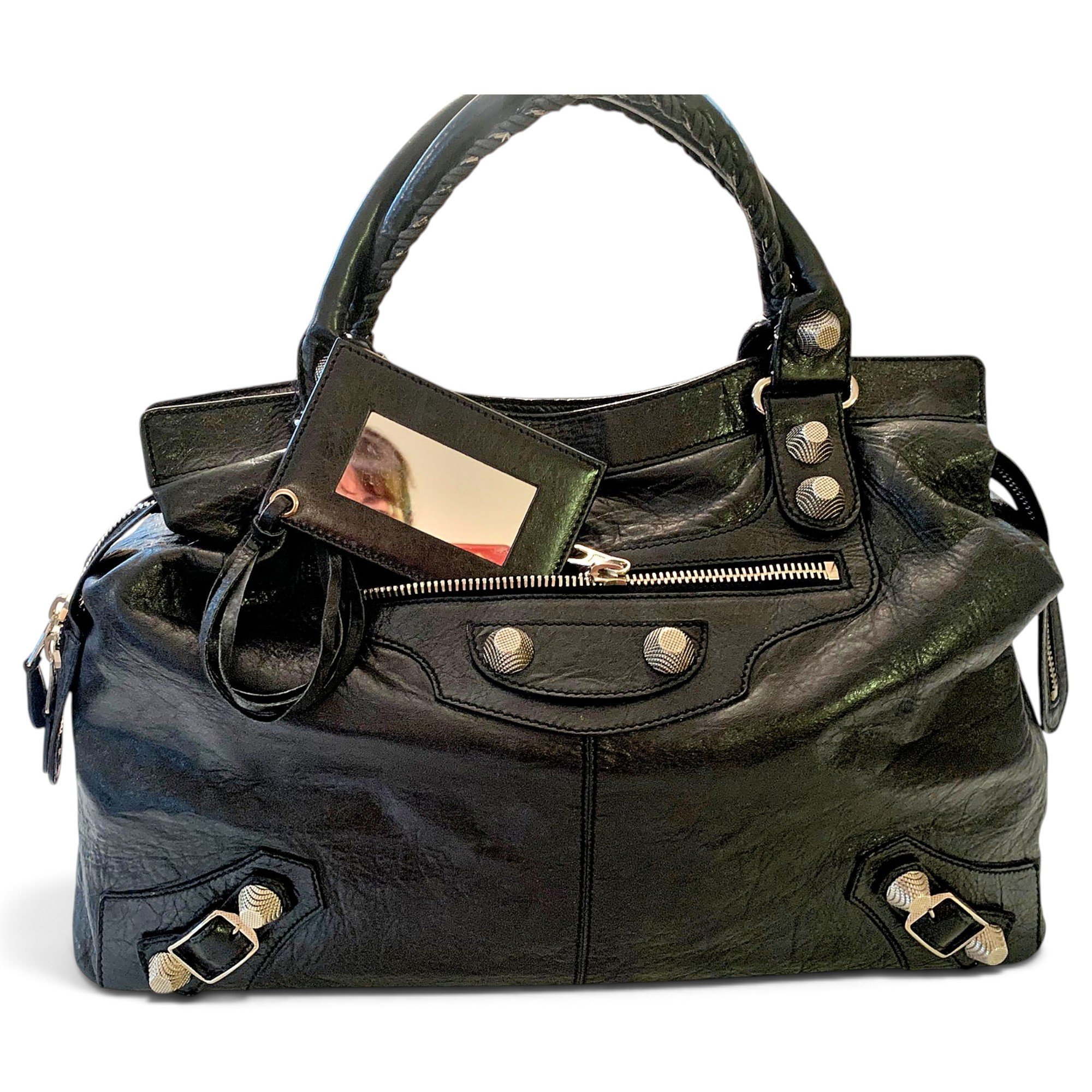 Balenciaga Work leather handbag