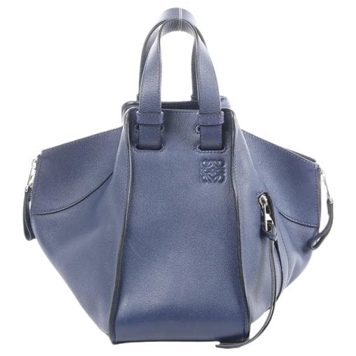 Hammock leather handbag