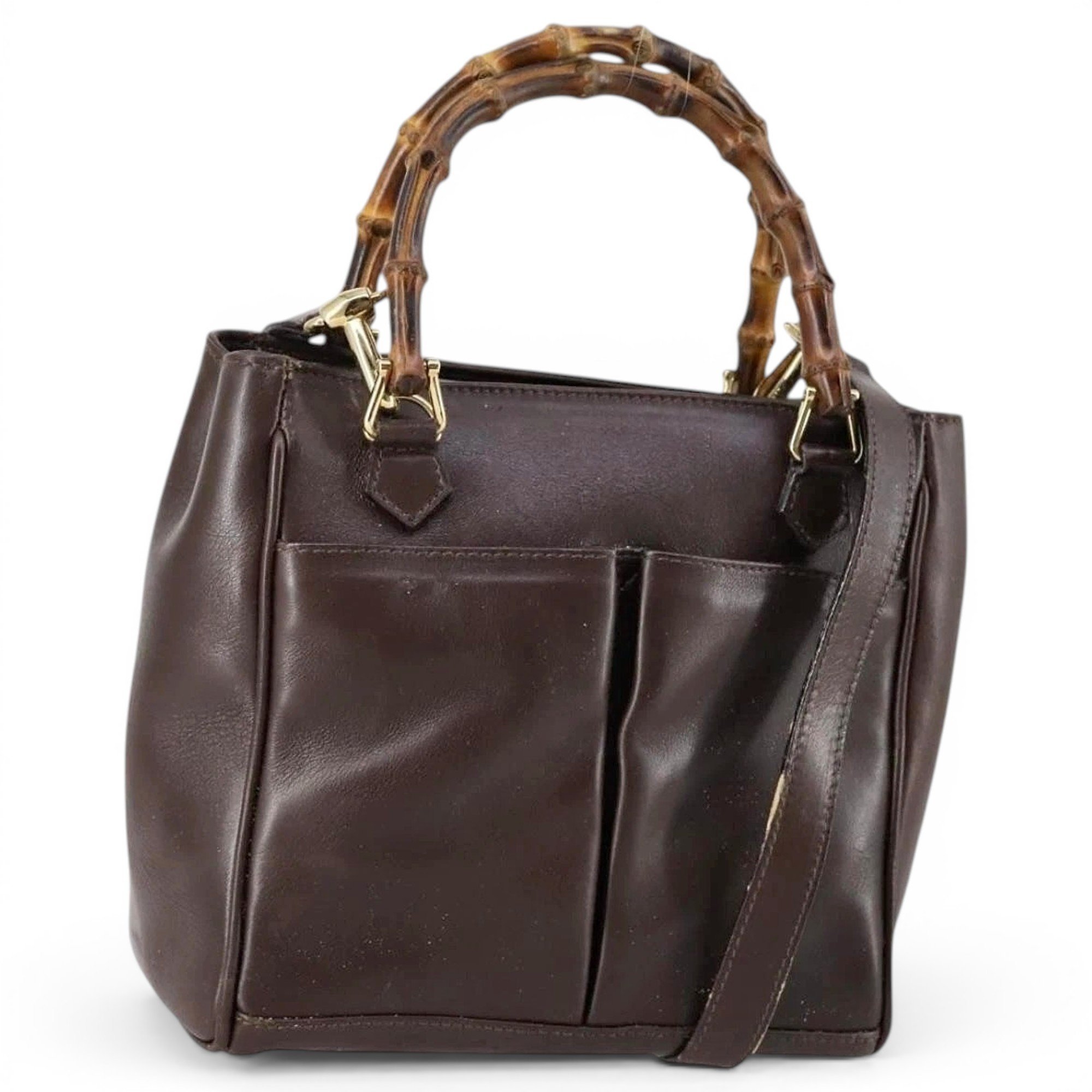 Leather handbag