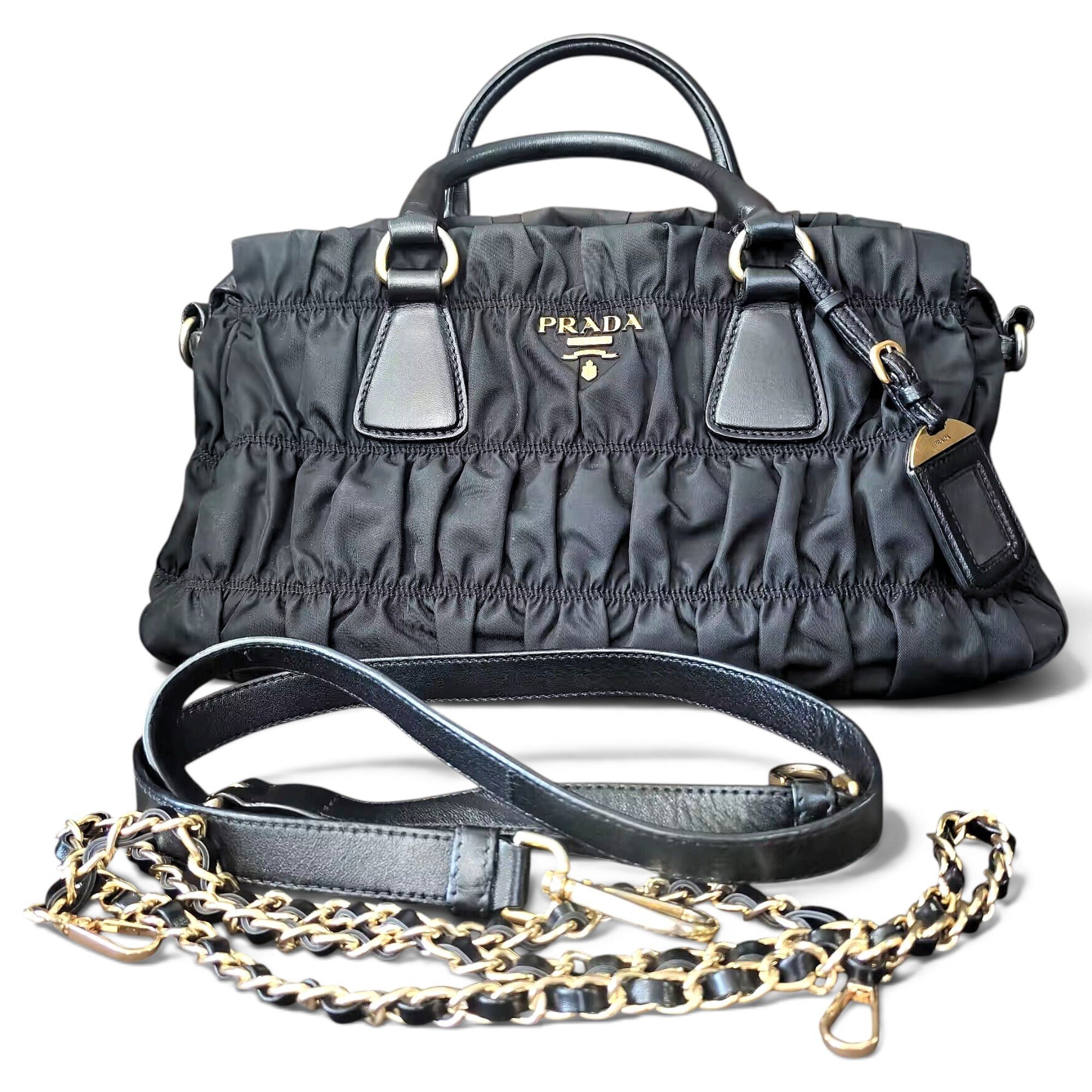 Leather handbag