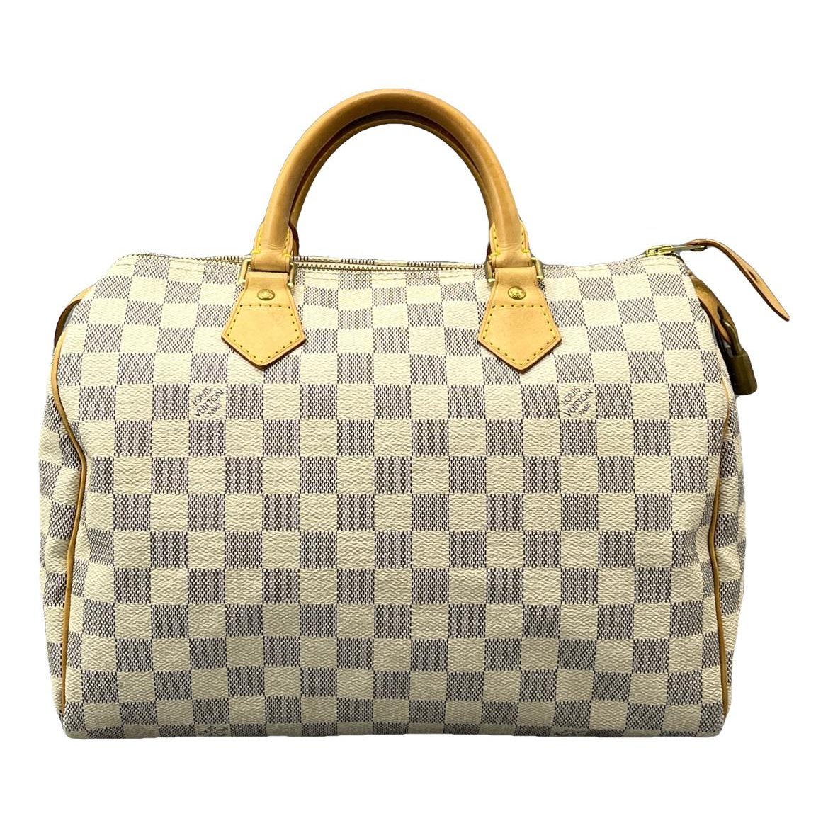Speedy leather handbag