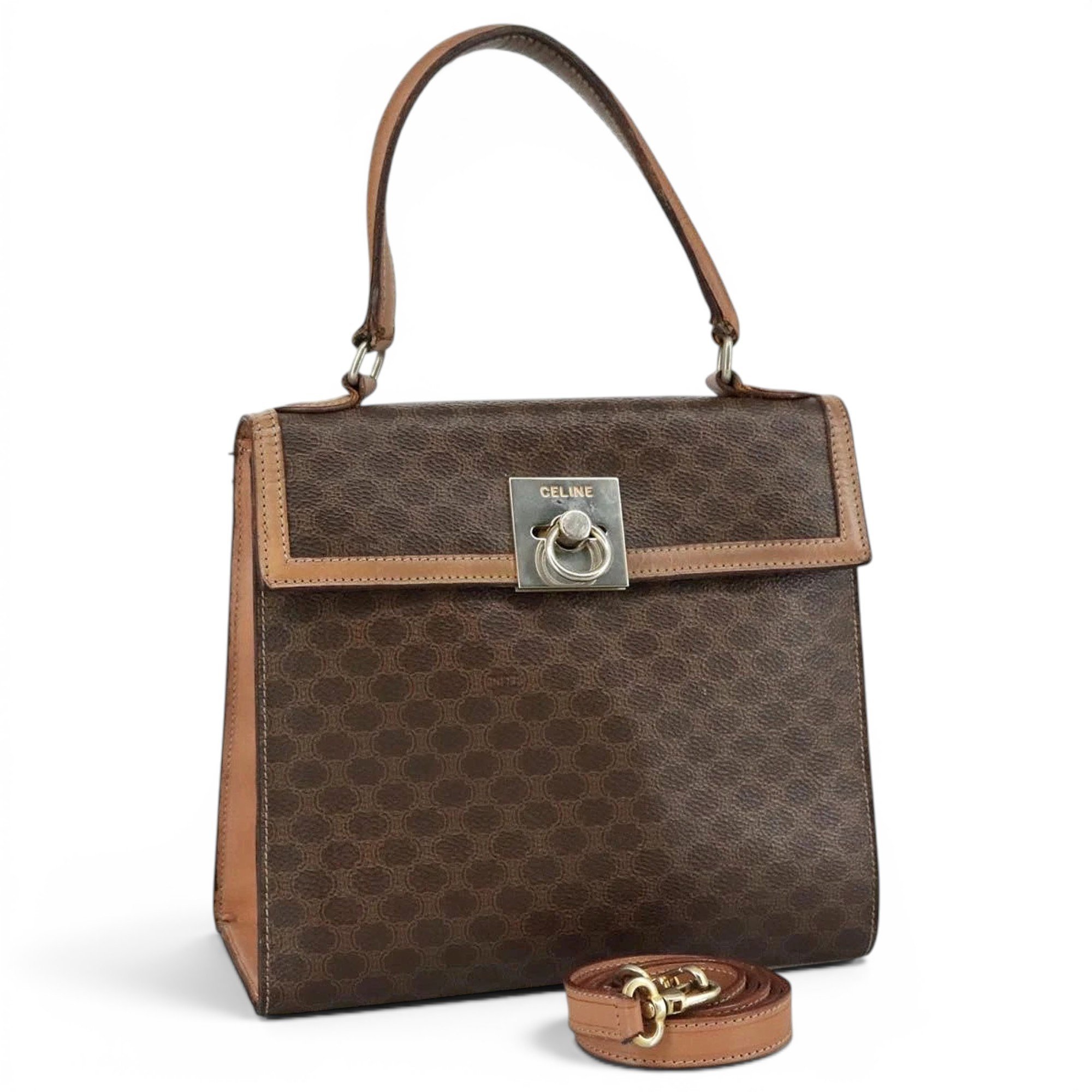 Leather handbag