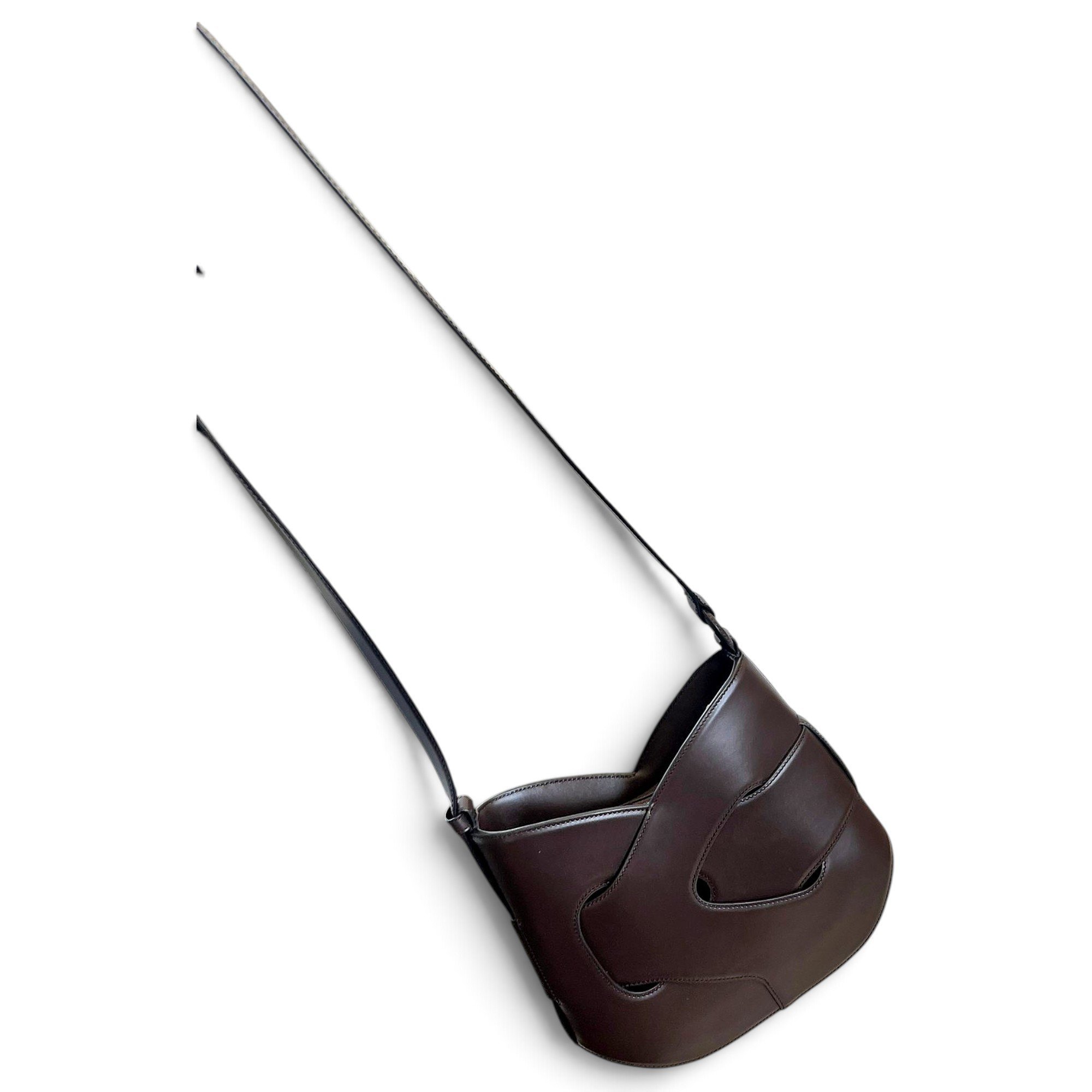 Leather crossbody bag