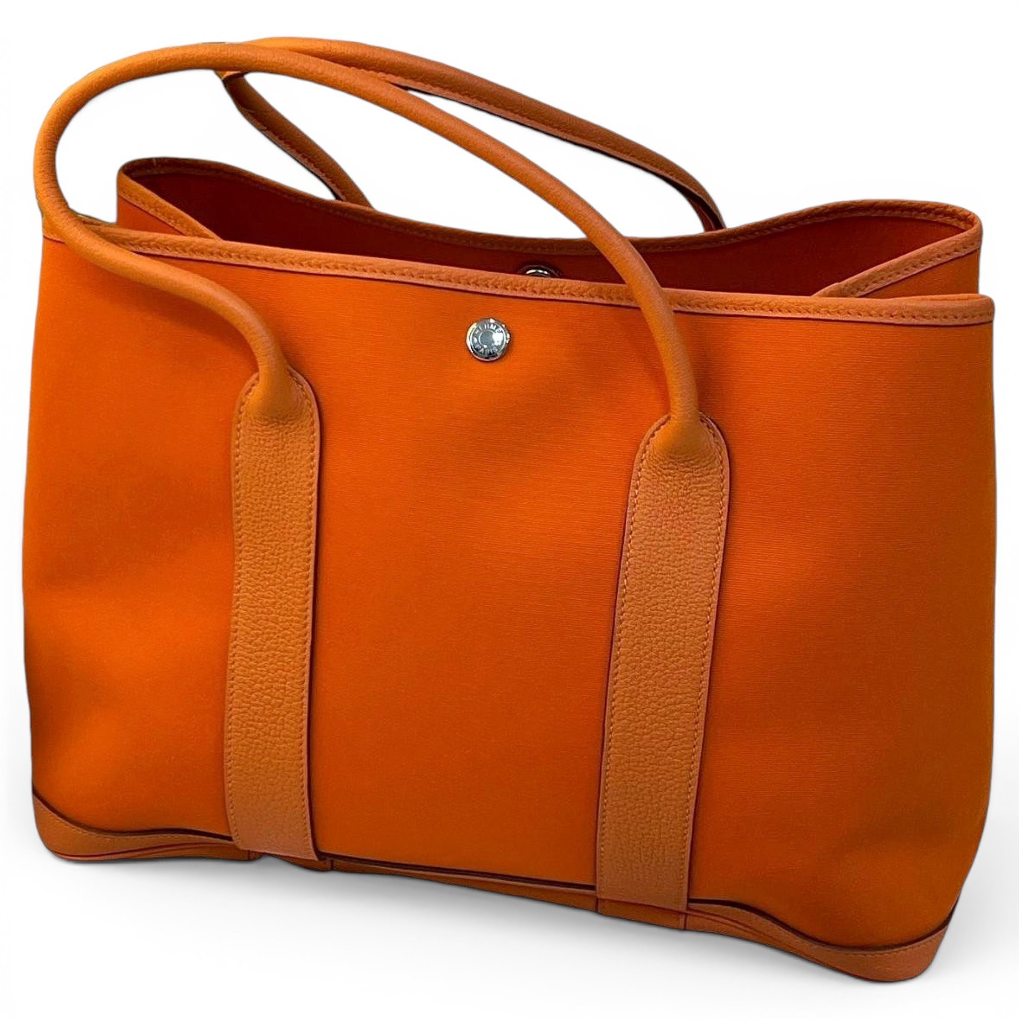 Garden Party leather handbag