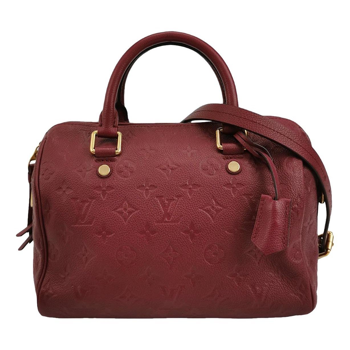 Speedy leather handbag