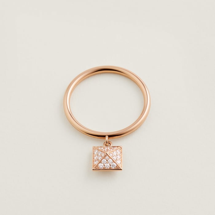 Sans Coloris Hermès Clou d'H Ring, Small Model