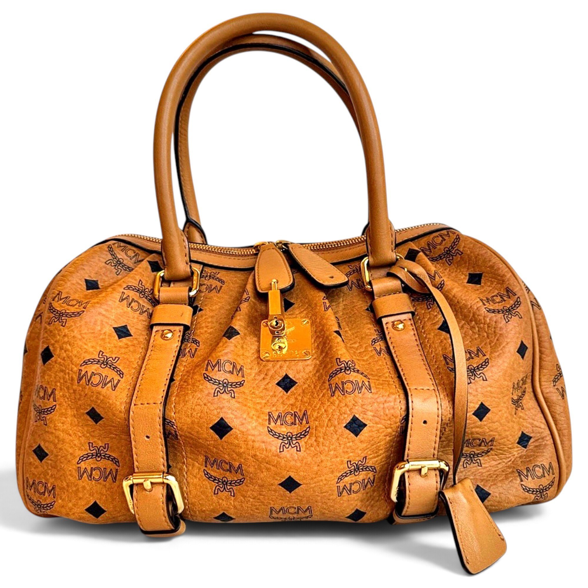 Leather satchel