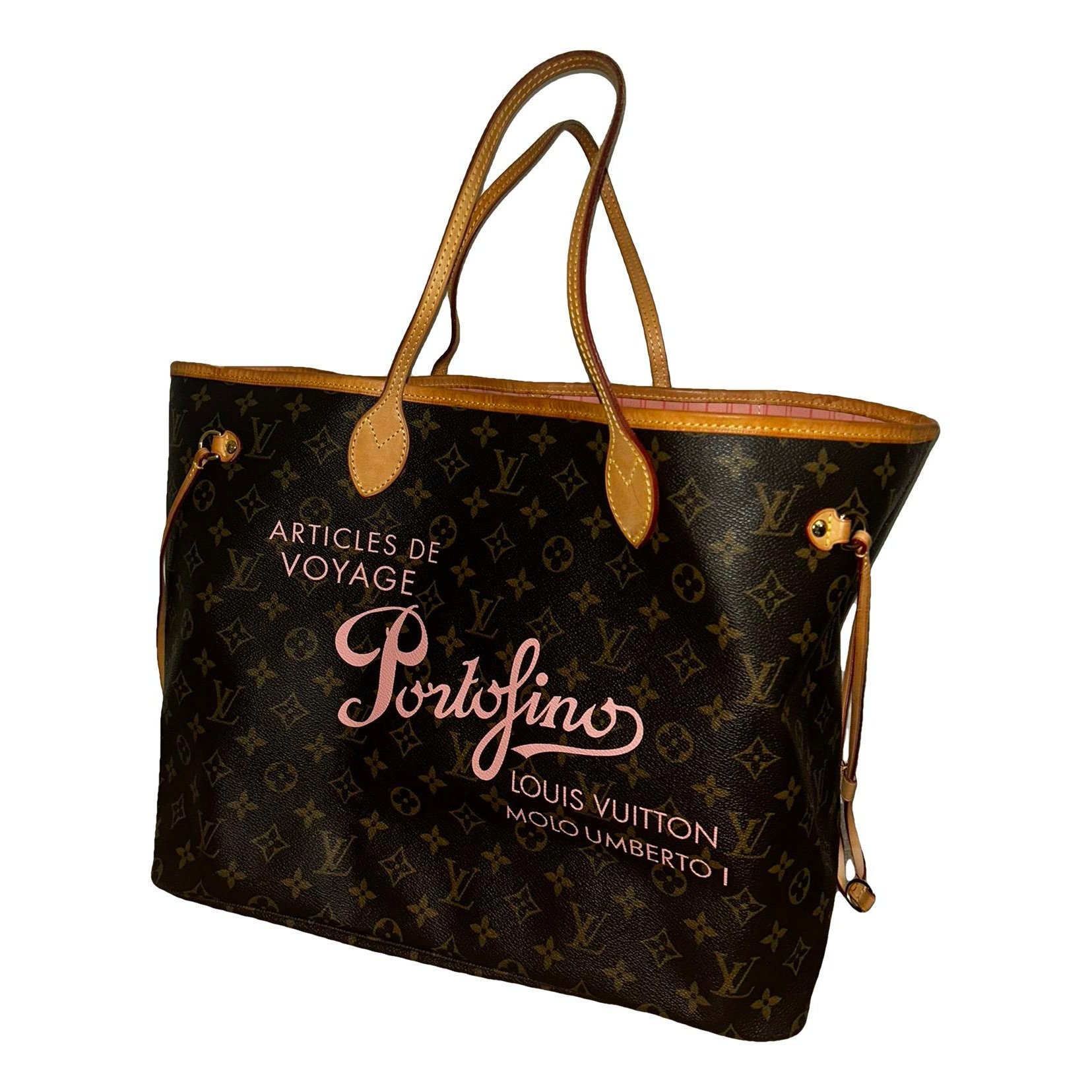Neverfull leather tote