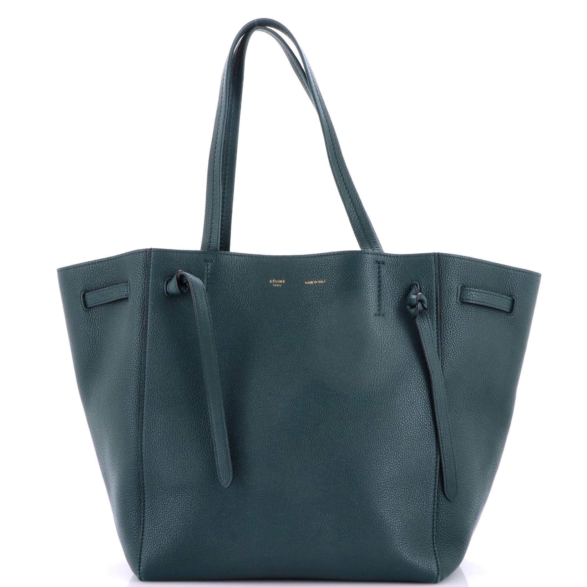 Phantom Tie Cabas Tote Leather Small