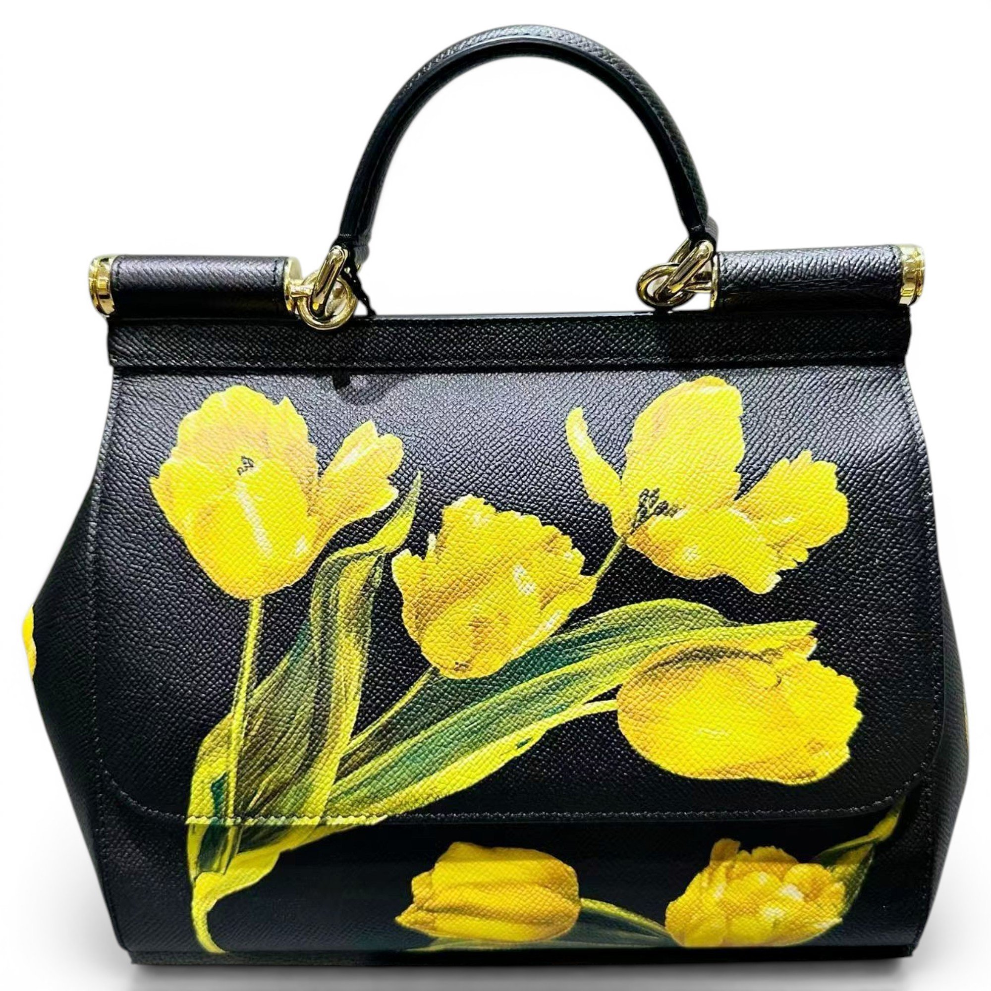Dolce & Gabbana Sicily leather handbag