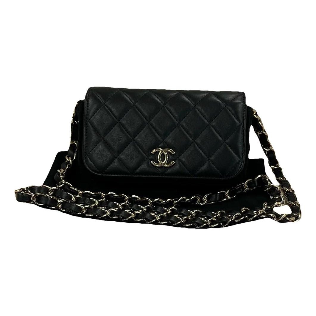 Leather crossbody bag