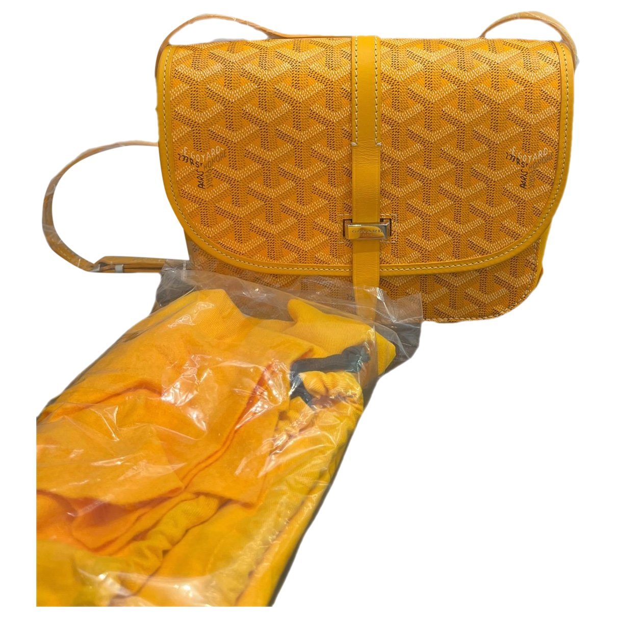 Goyard Belvedère cloth handbag