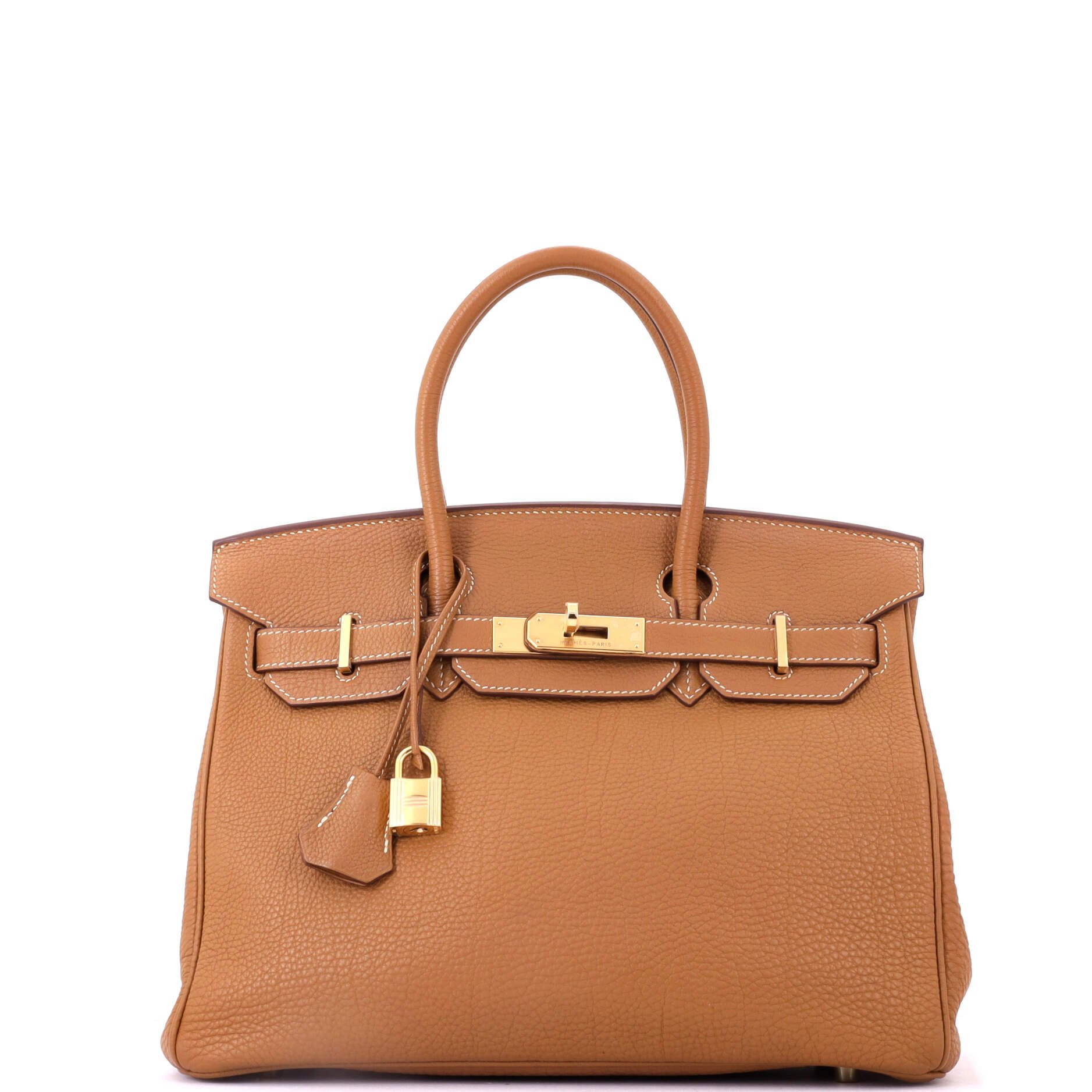 Birkin Handbag Gold Togo with Gold Hardware 30