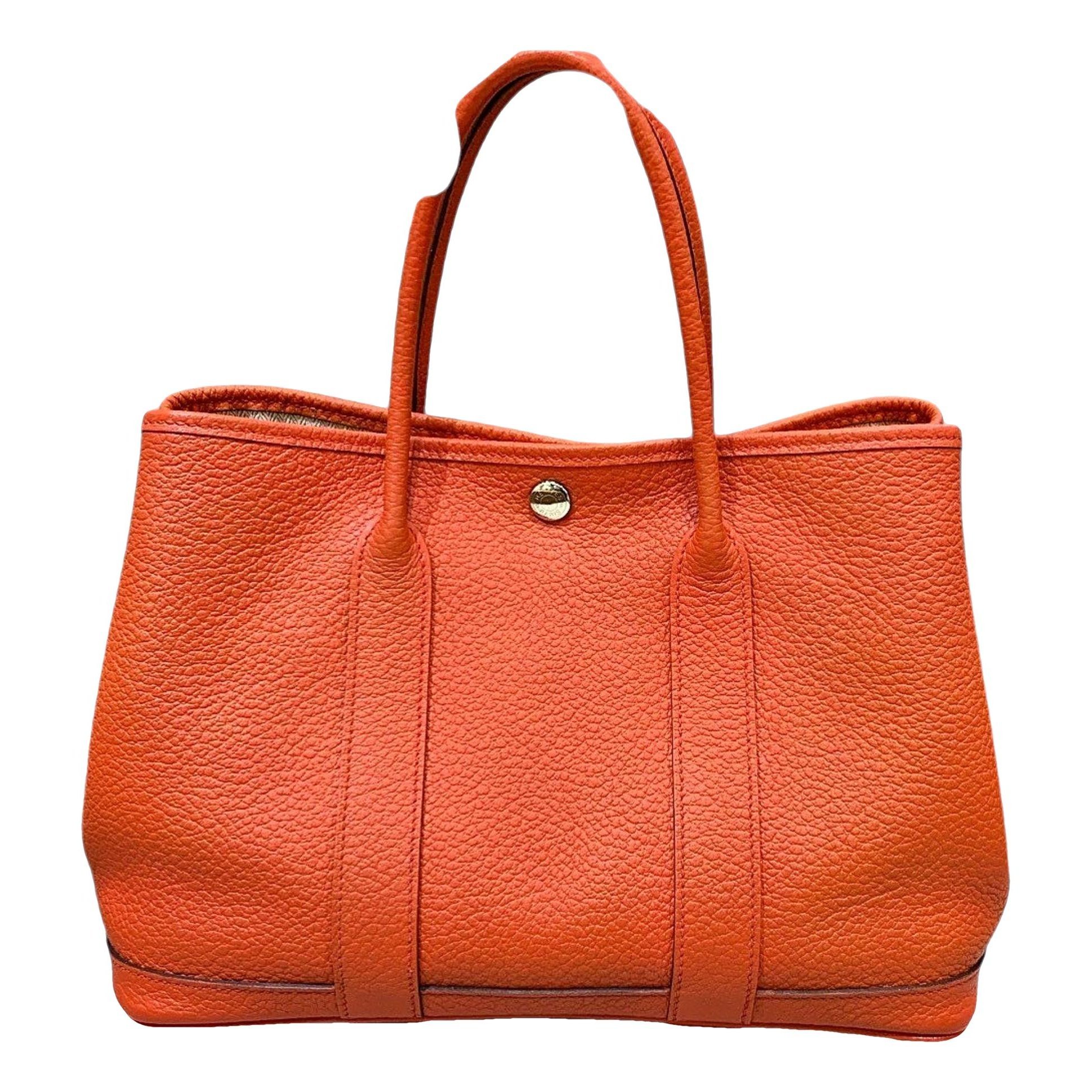 Garden Party leather bag