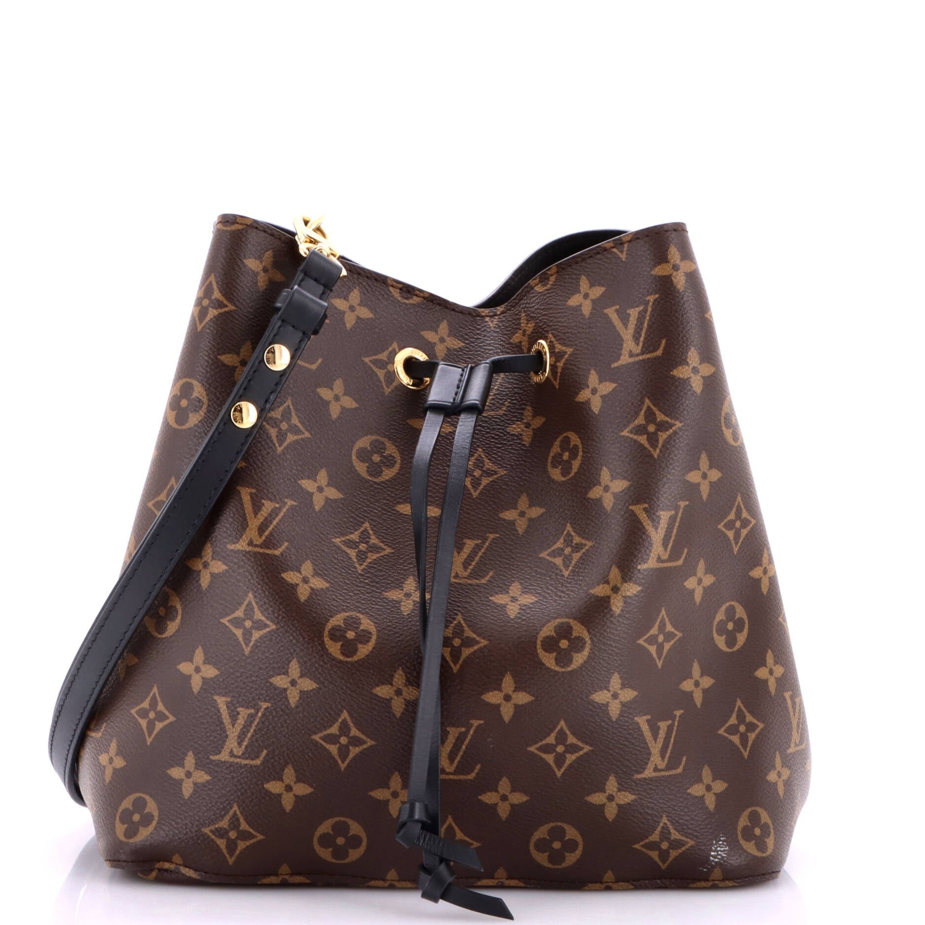 NeoNoe Handbag Monogram Canvas with Leather MM