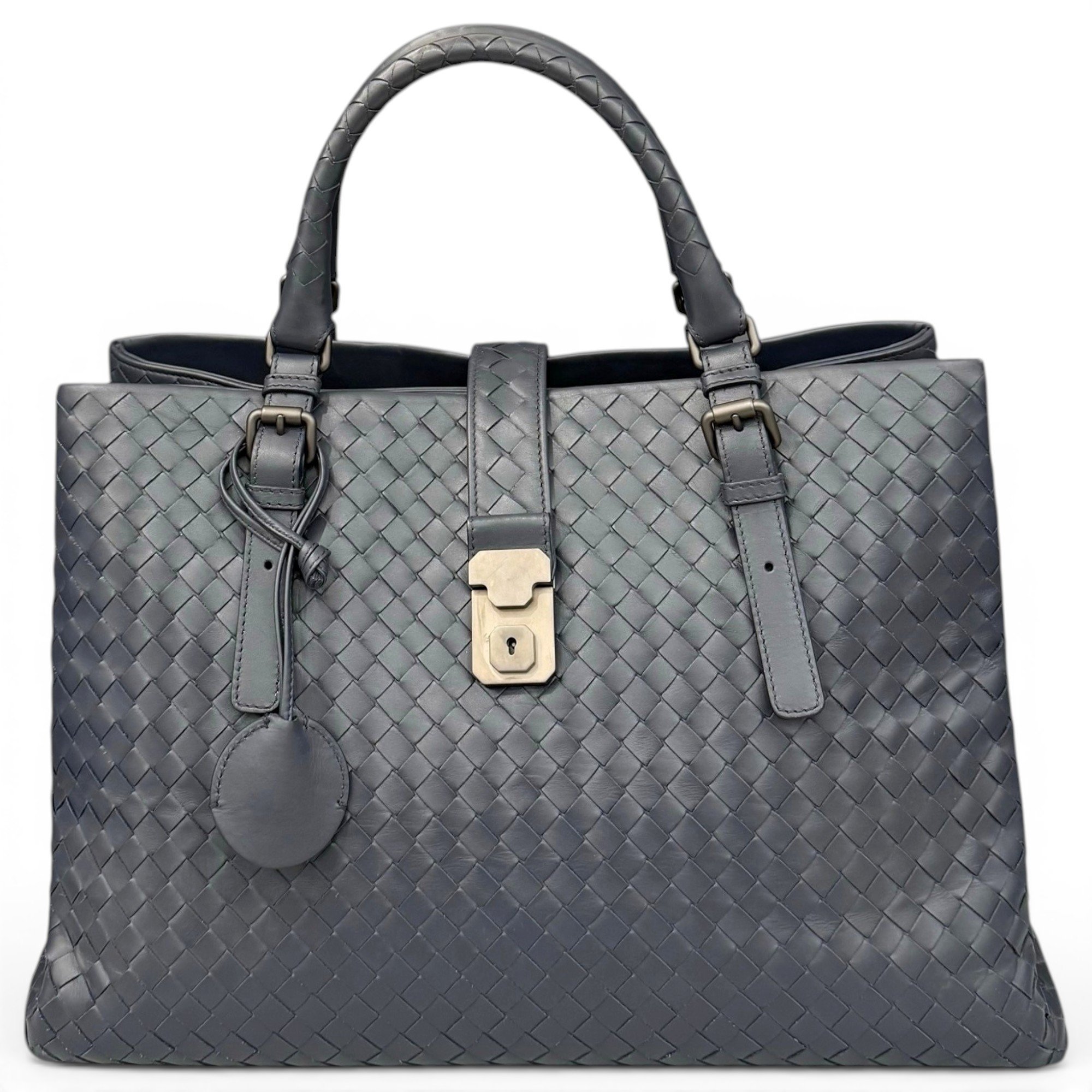 Roma pony-style calfskin tote