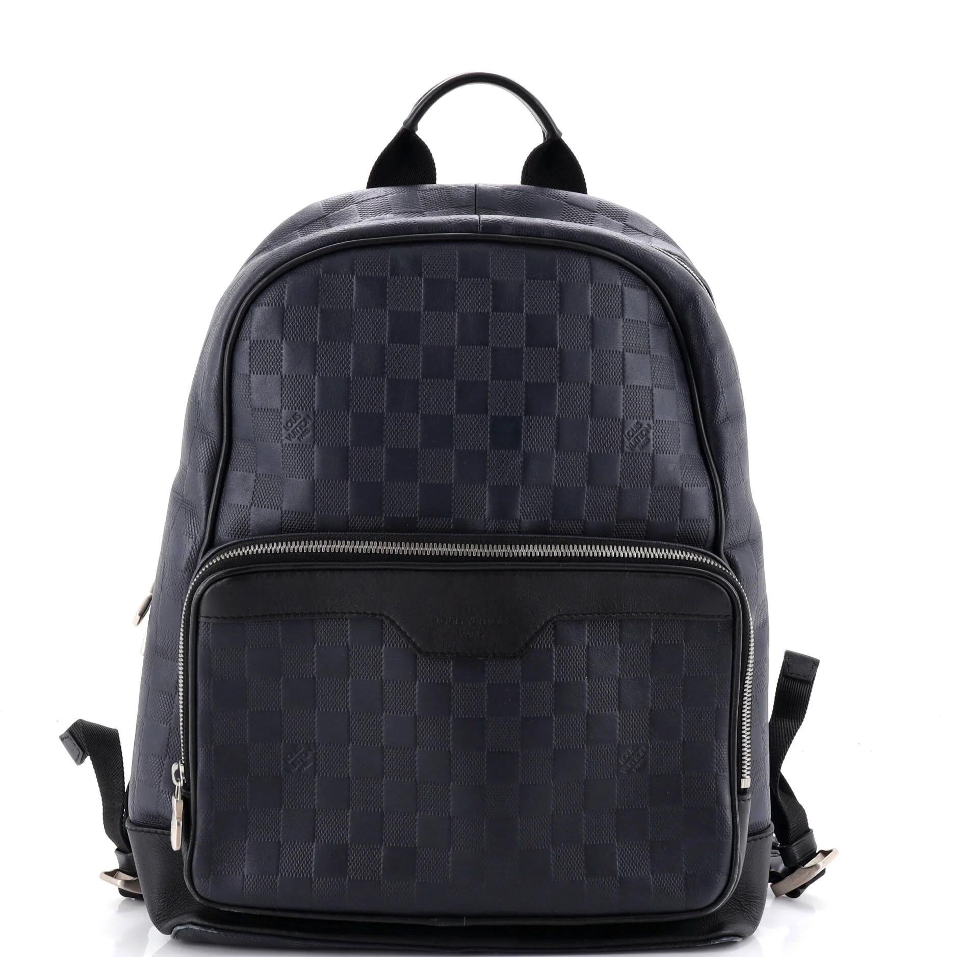 Leather backpack