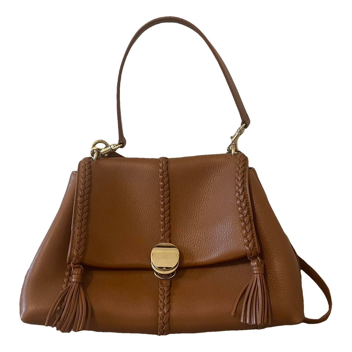 Penelope leather handbag