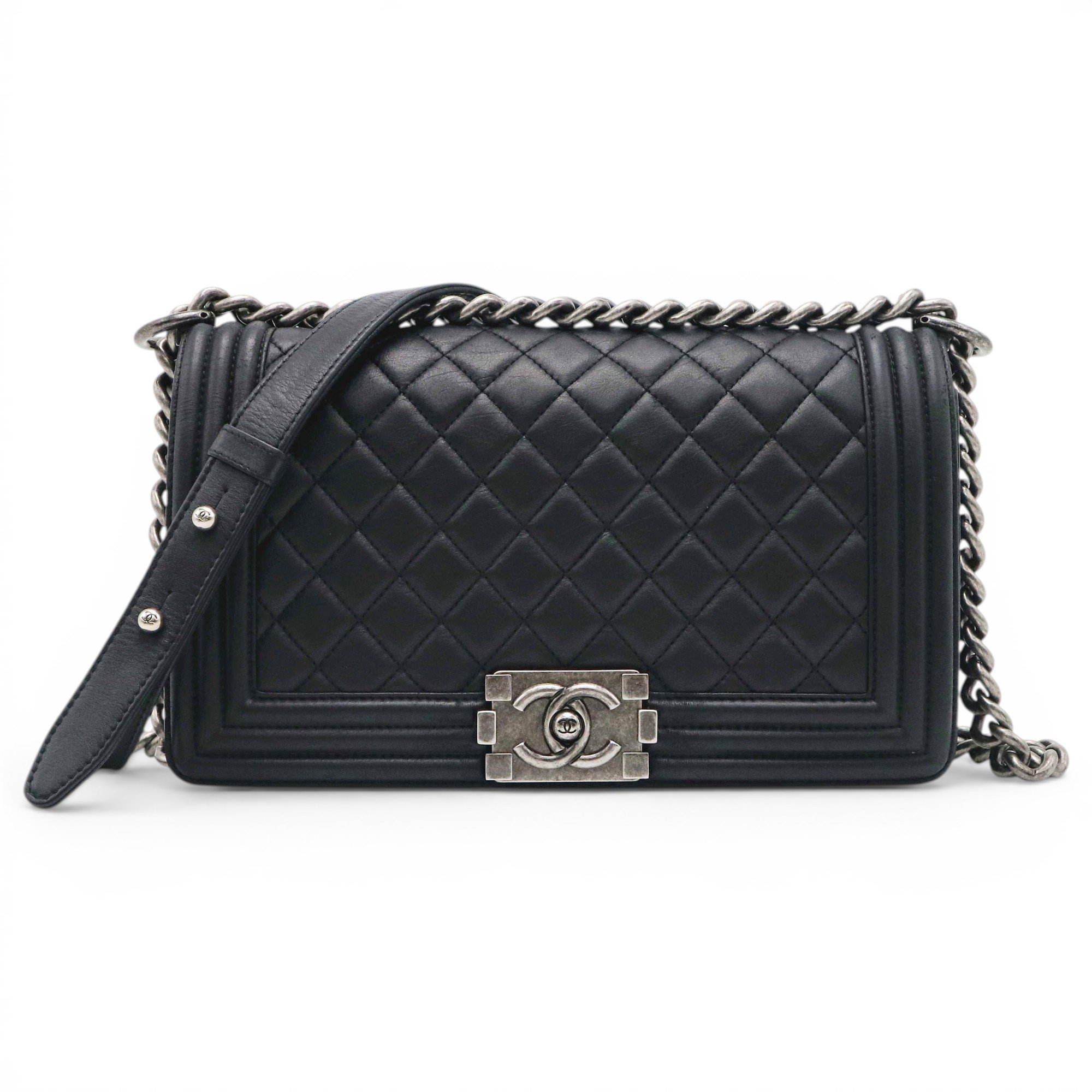 Boy leather handbag