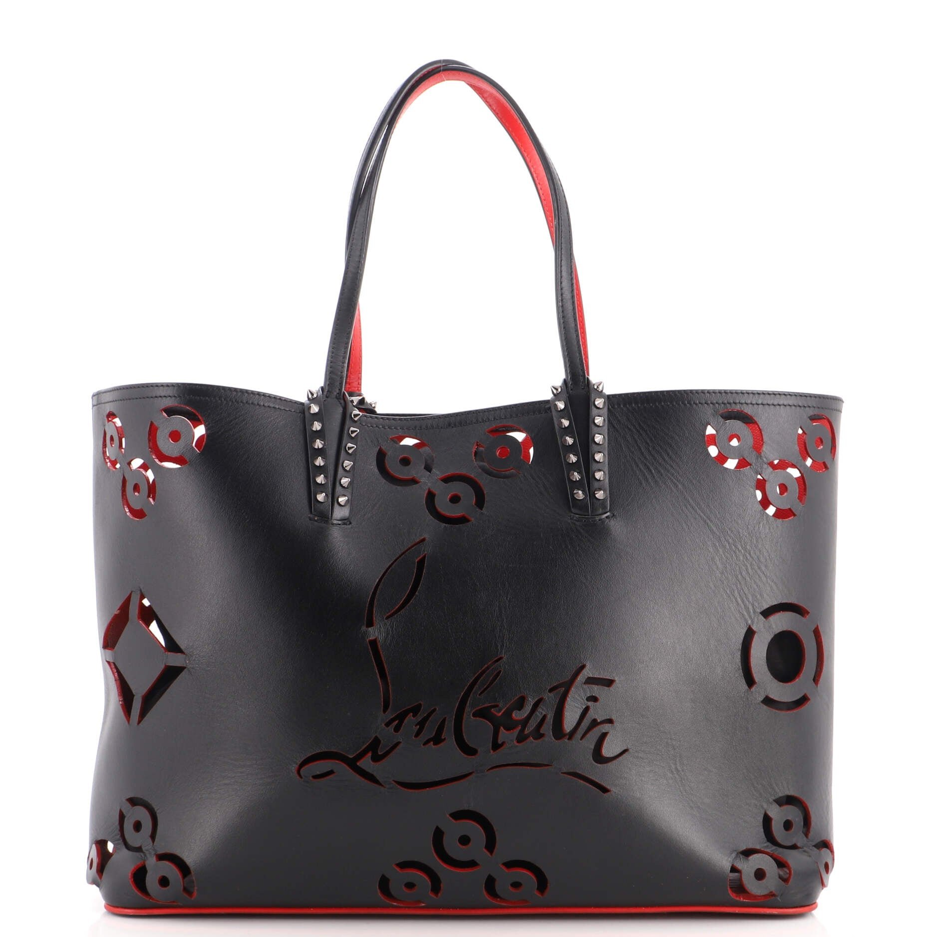 Christian Louboutin Cabata East West Tote Perforated Leather Large