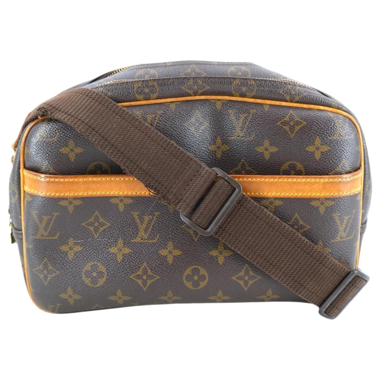 Reporter cloth crossbody bag