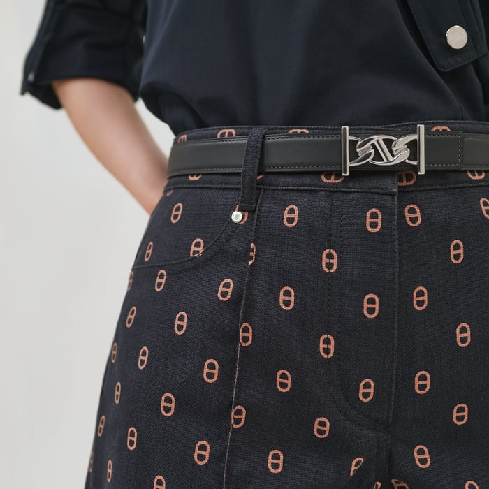 Bleu Gabier "Chaine d'Ancre" Shorts