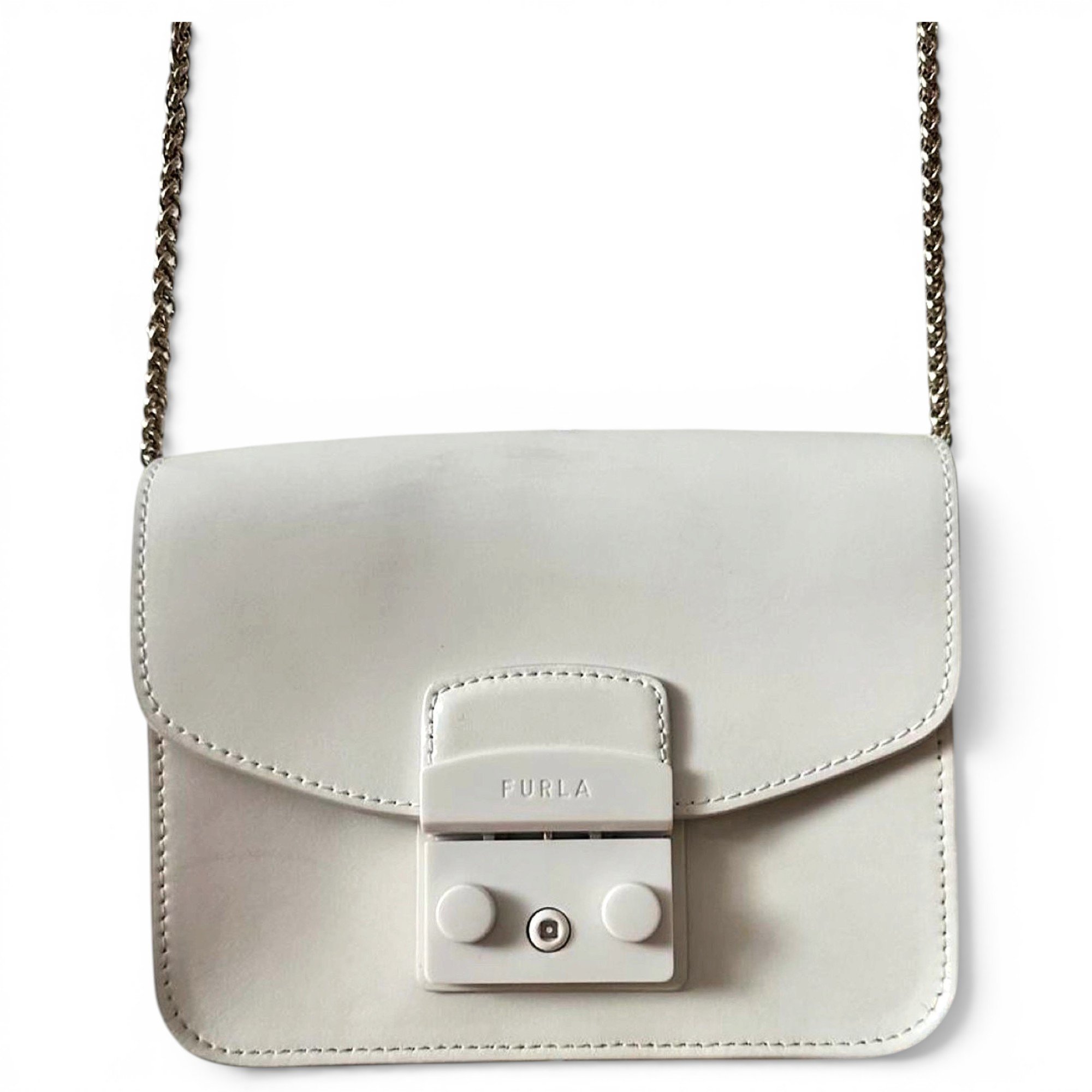 Metropolis leather crossbody bag