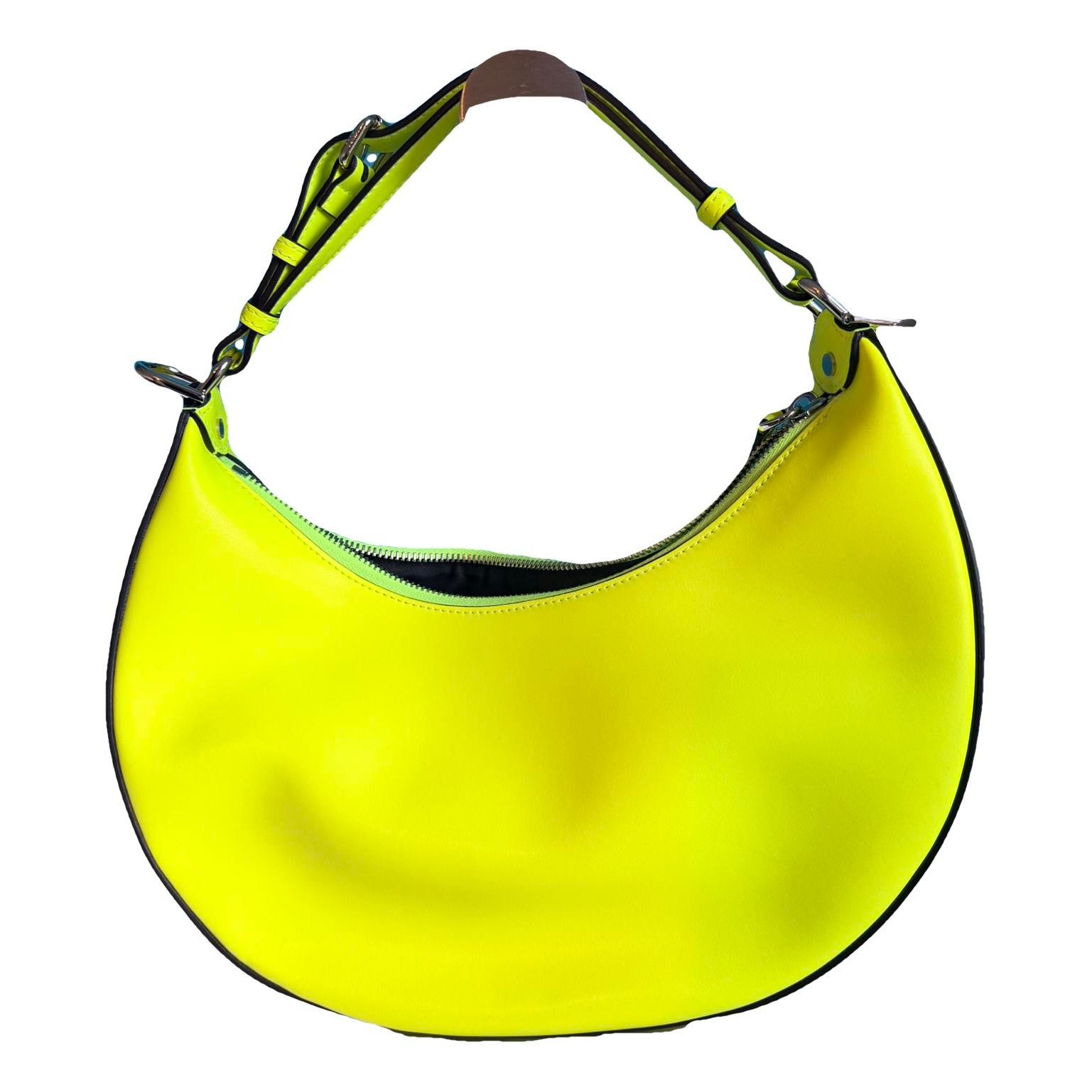Fendigraphy leather handbag