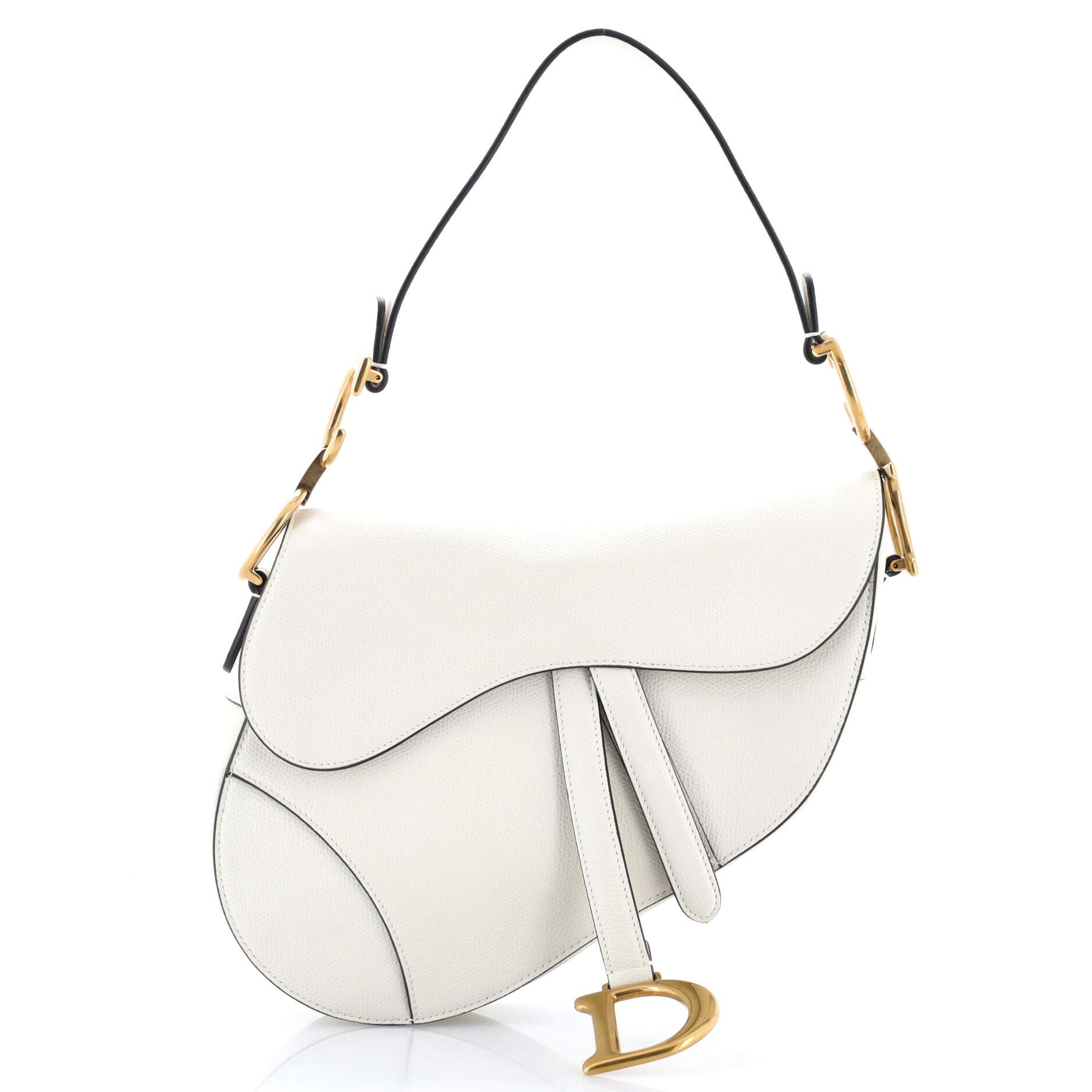 Dior Saddle Handbag Leather Medium