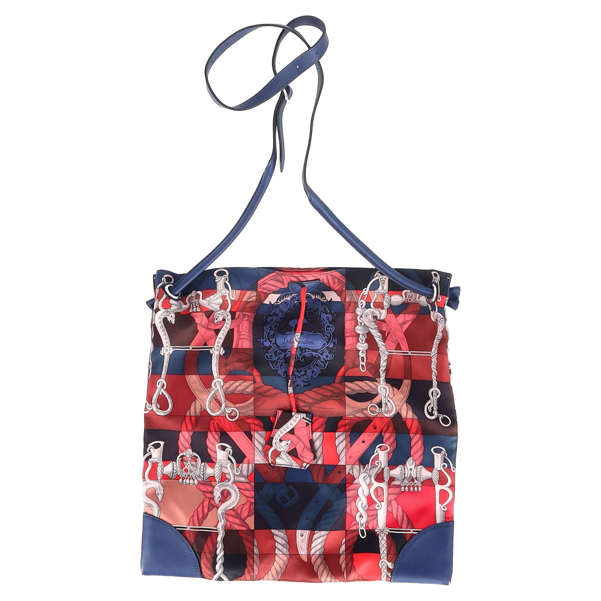Silk City silk handbag