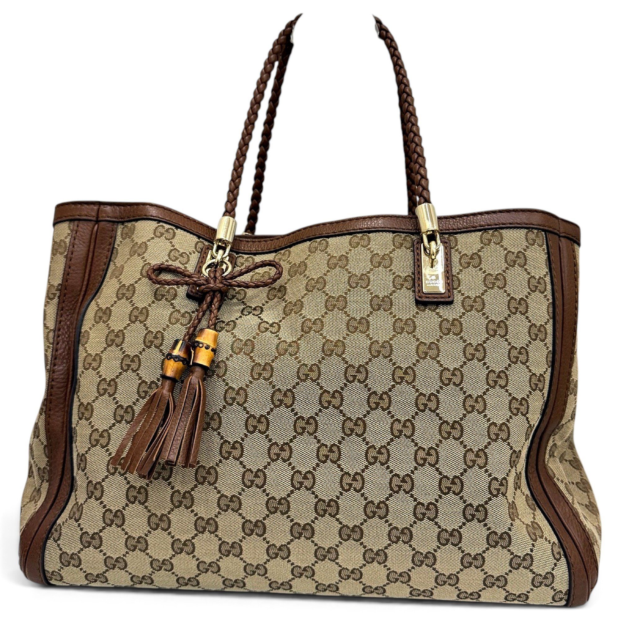 Bella leather tote