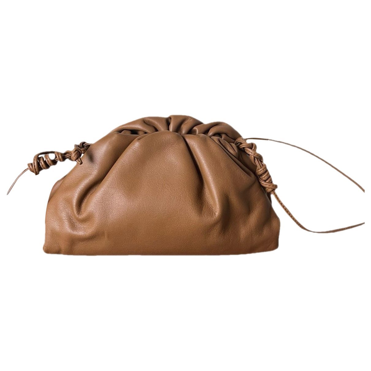 Pouch leather handbag