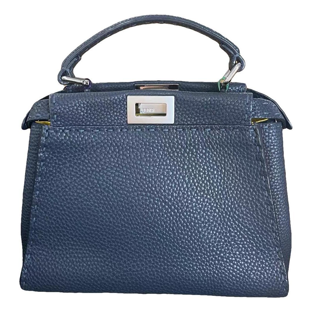 Peekaboo leather handbag