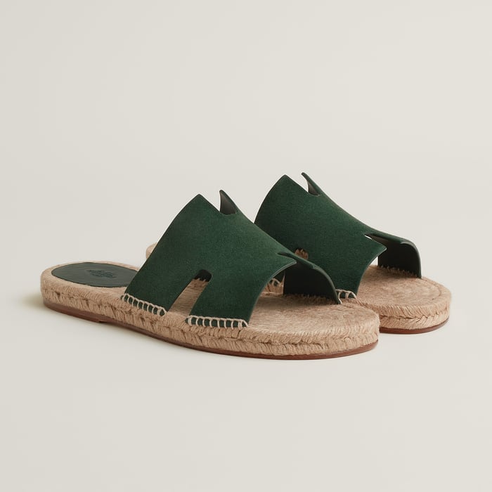 Vert Bouteille Antigua Espadrille