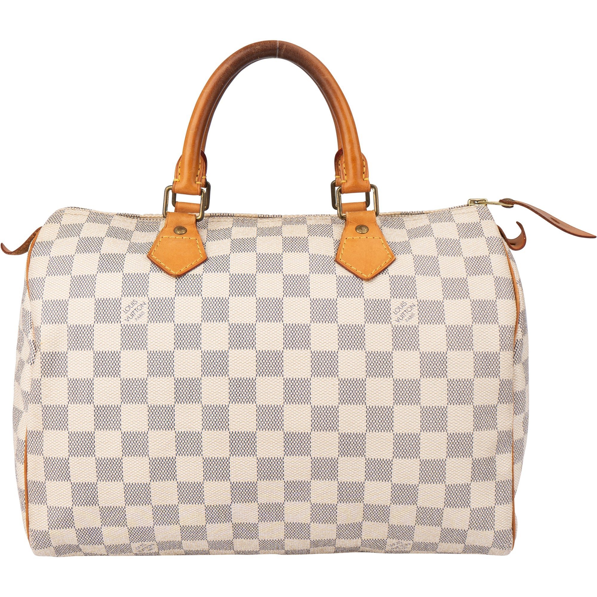 Speedy leather handbag