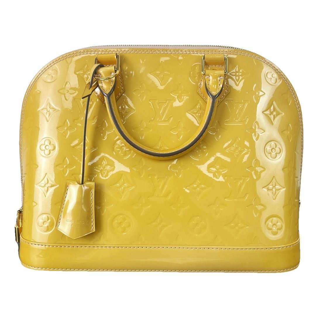 Alma leather handbag