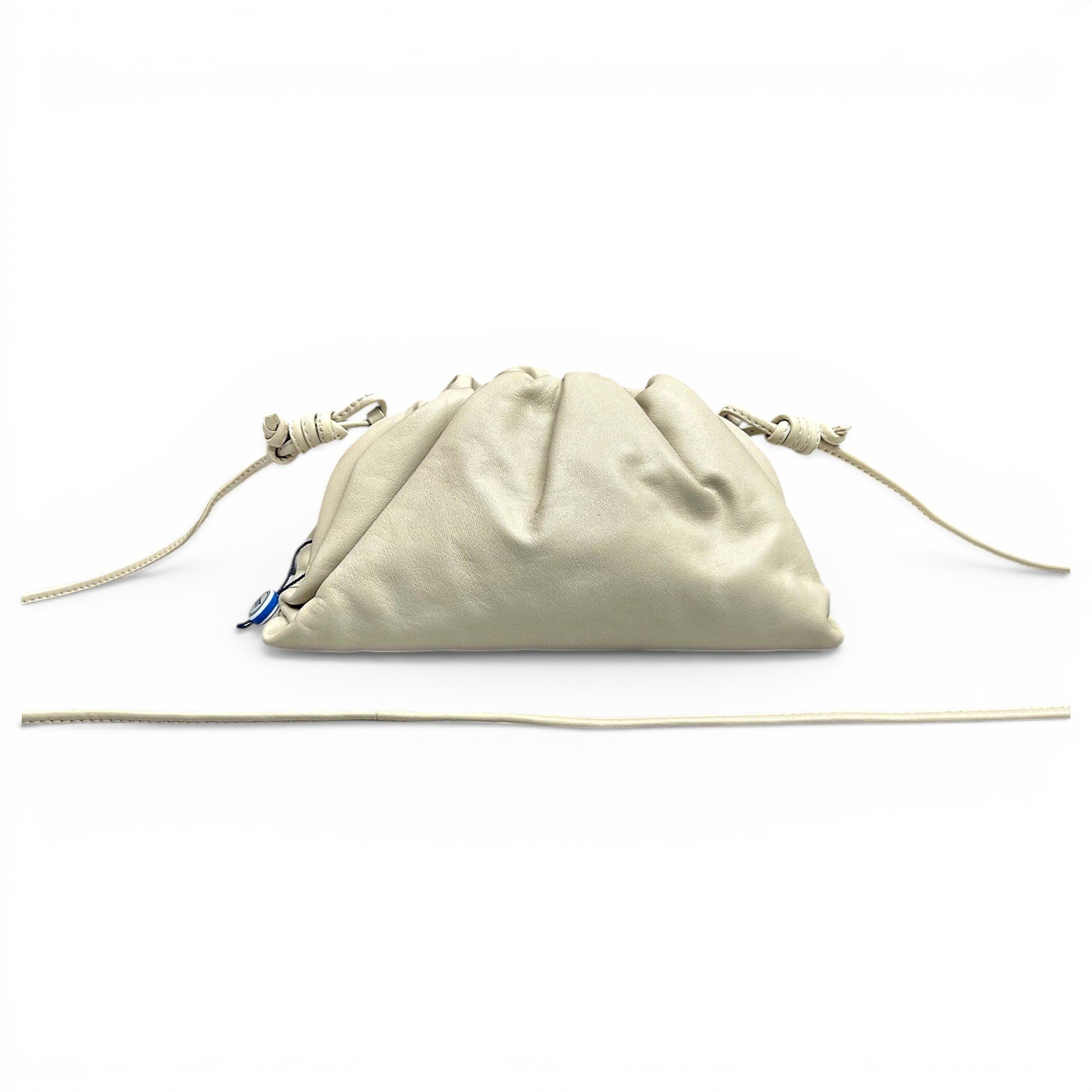 Pouch leather handbag