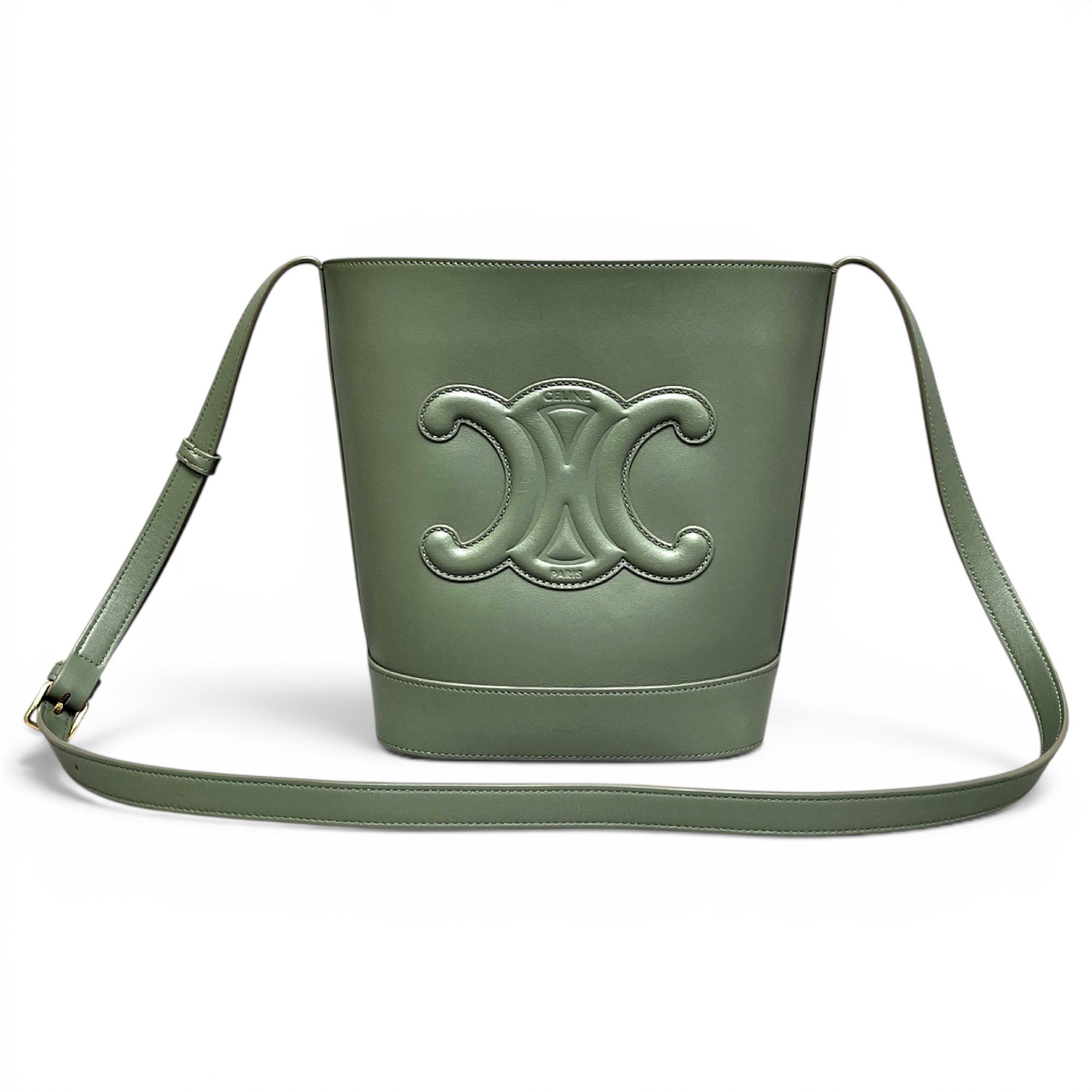 SAC SEAU leather handbag